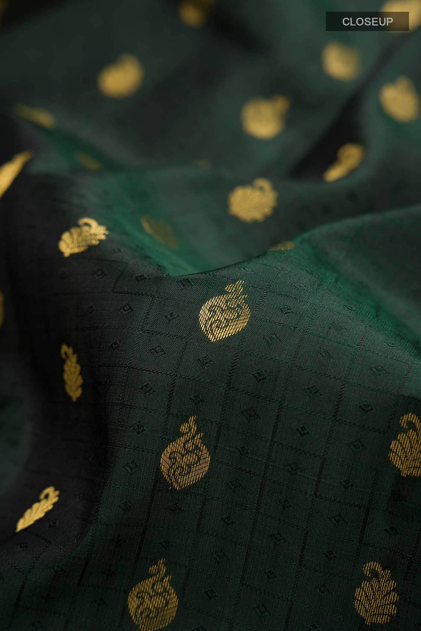Green Kanchipuram Silk Saree