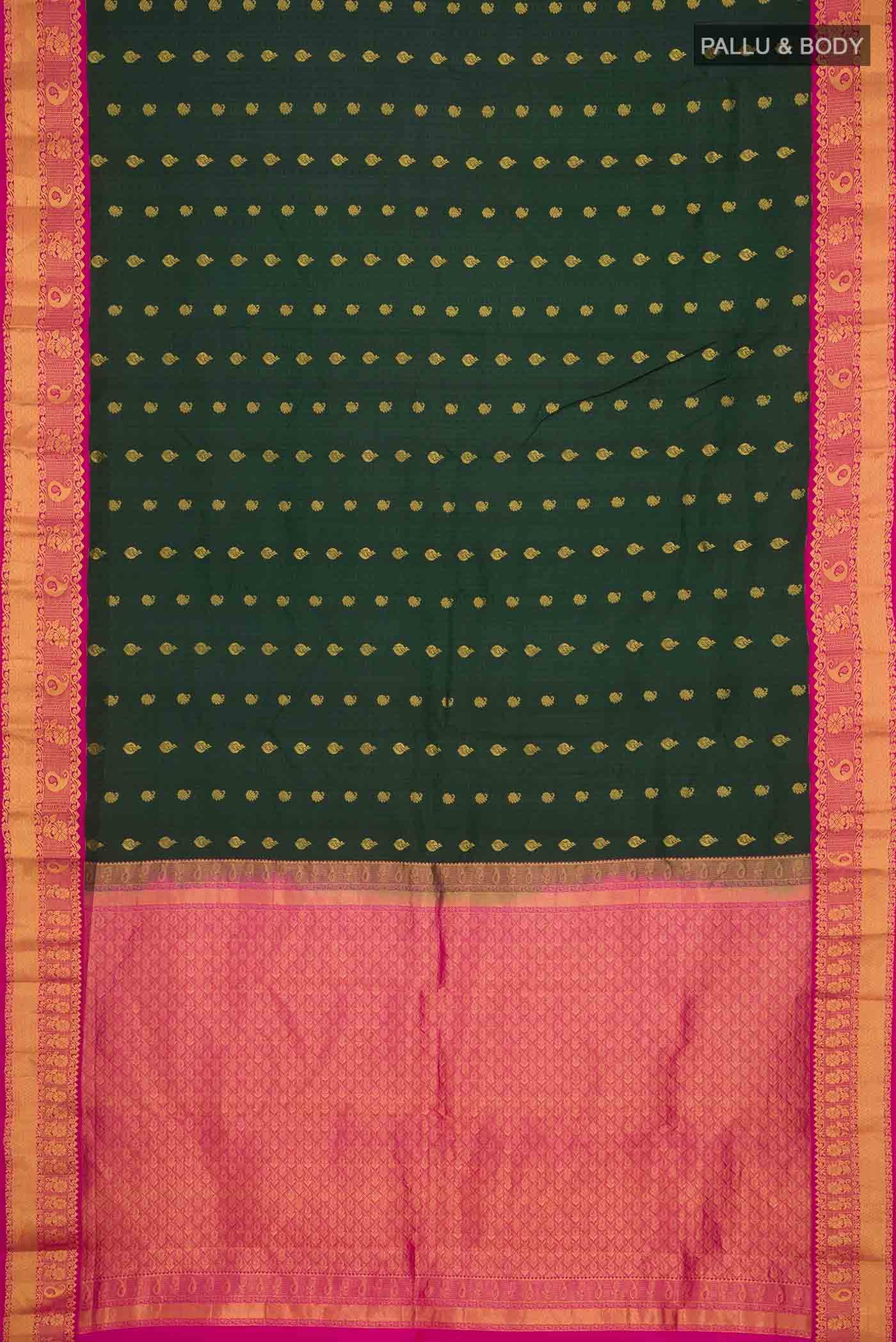 Green Kanchipuram Silk Saree