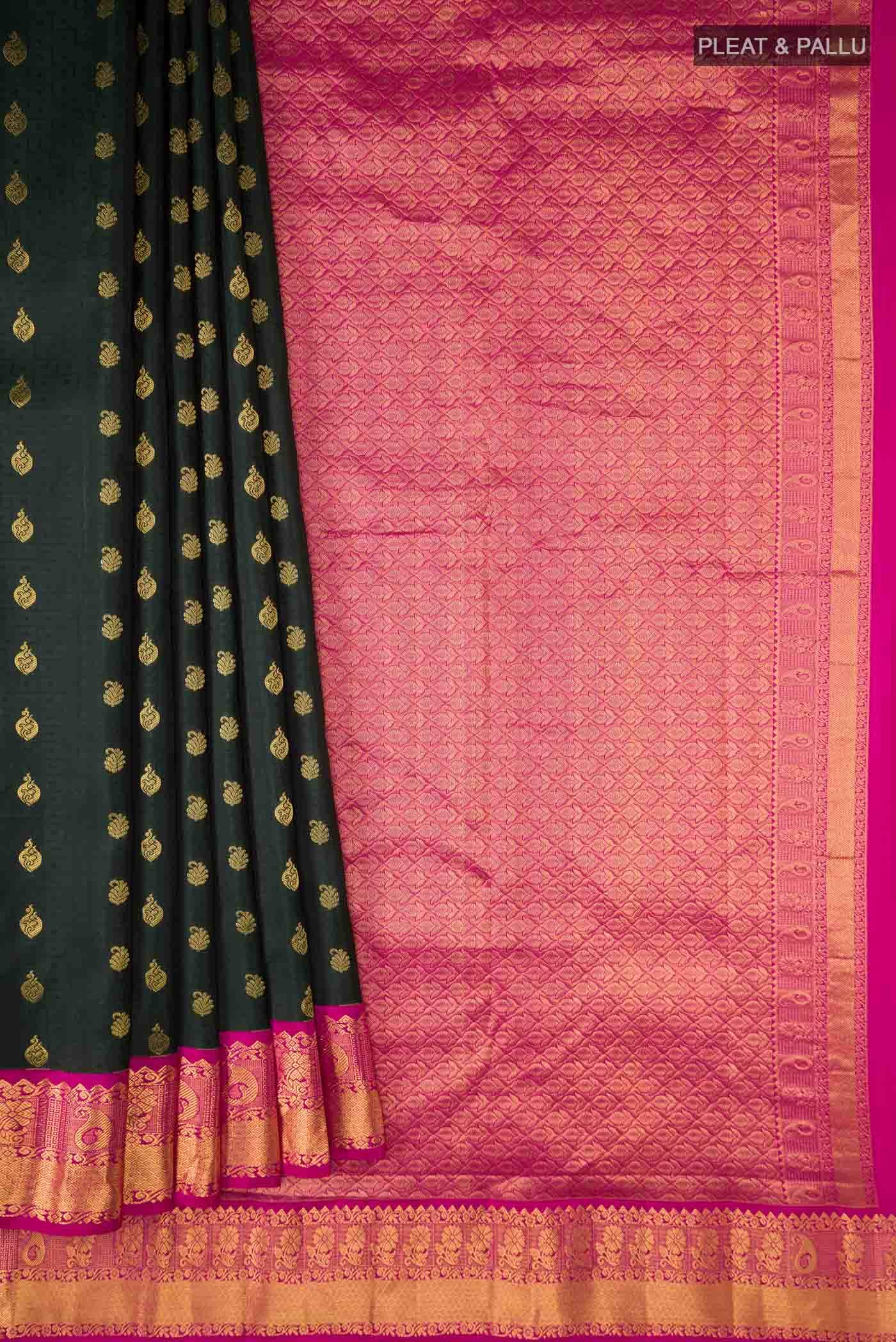 Green Kanchipuram Silk Saree