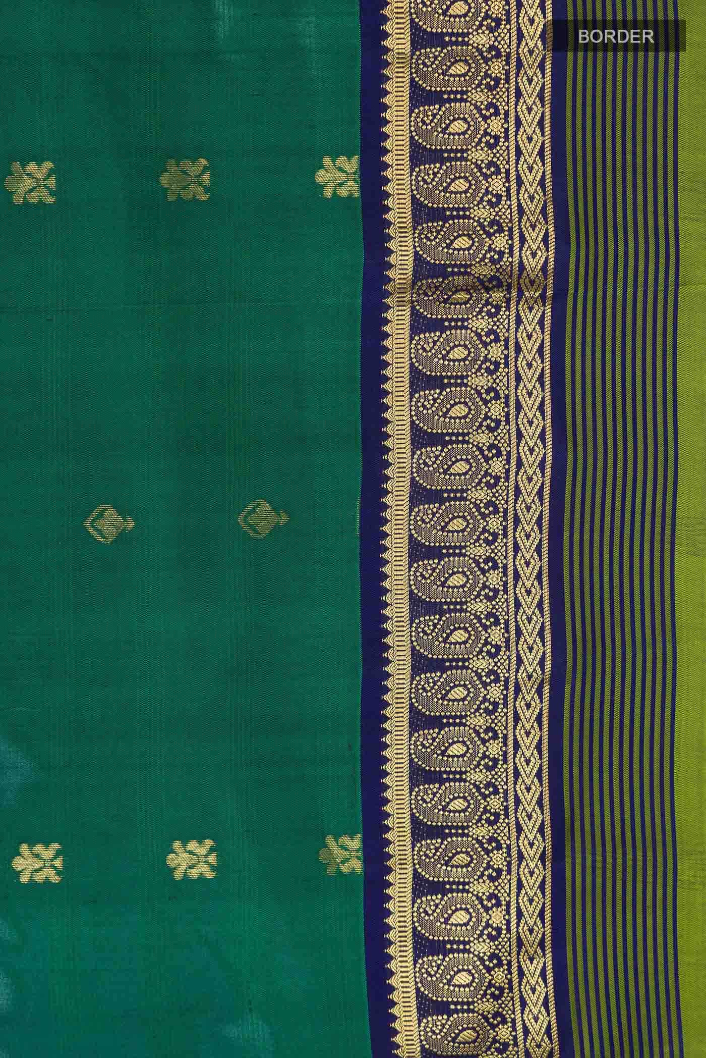 Green Kanchipuram Silk Saree
