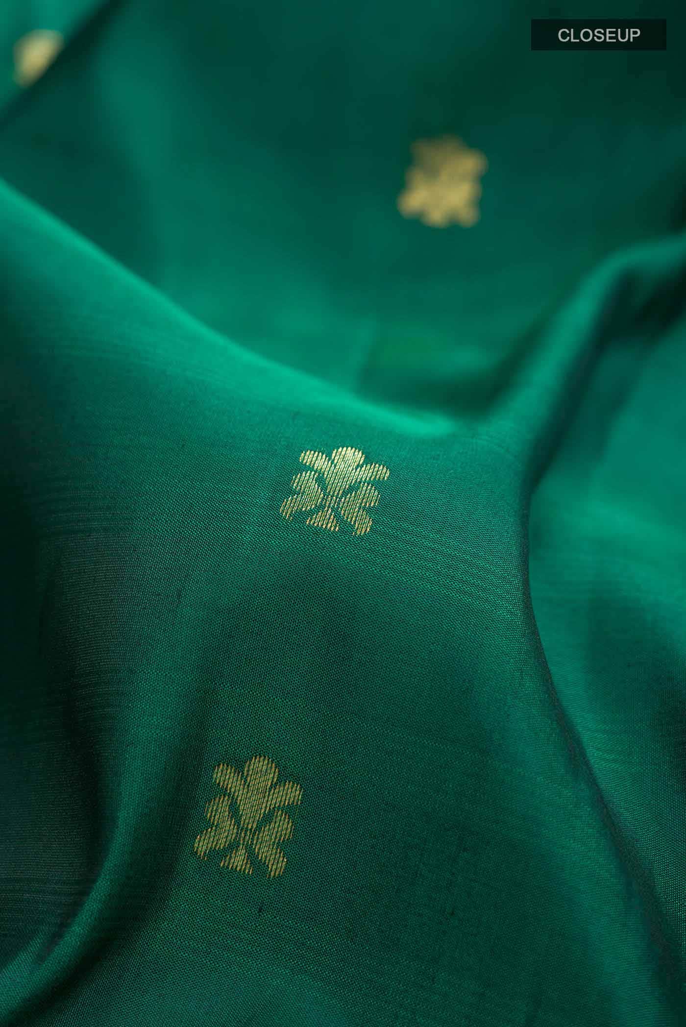 Green Kanchipuram Silk Saree