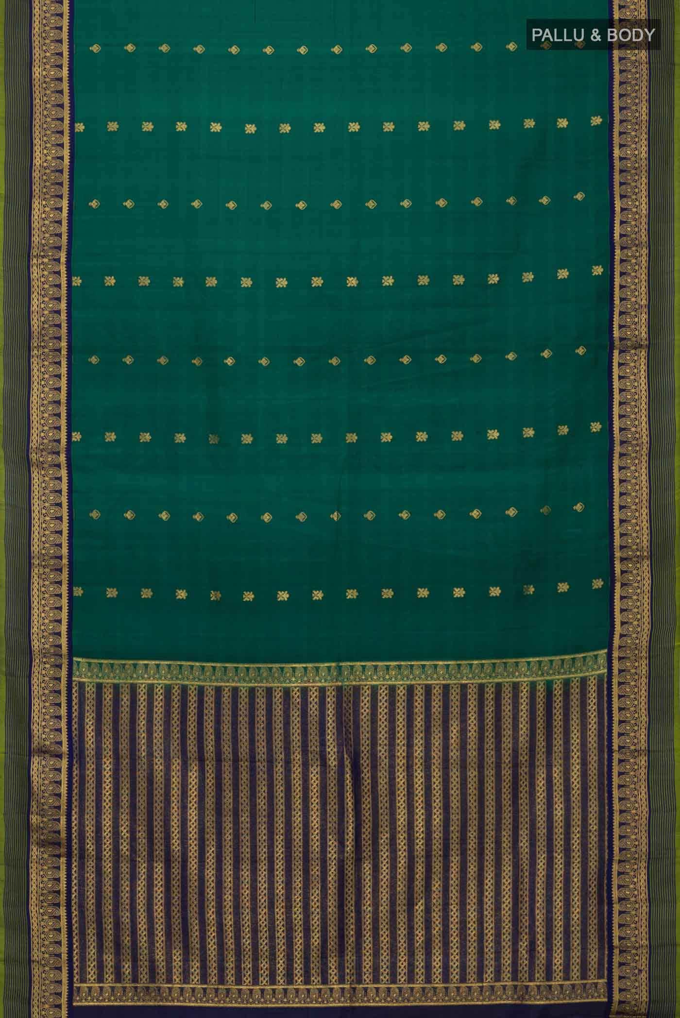 Green Kanchipuram Silk Saree
