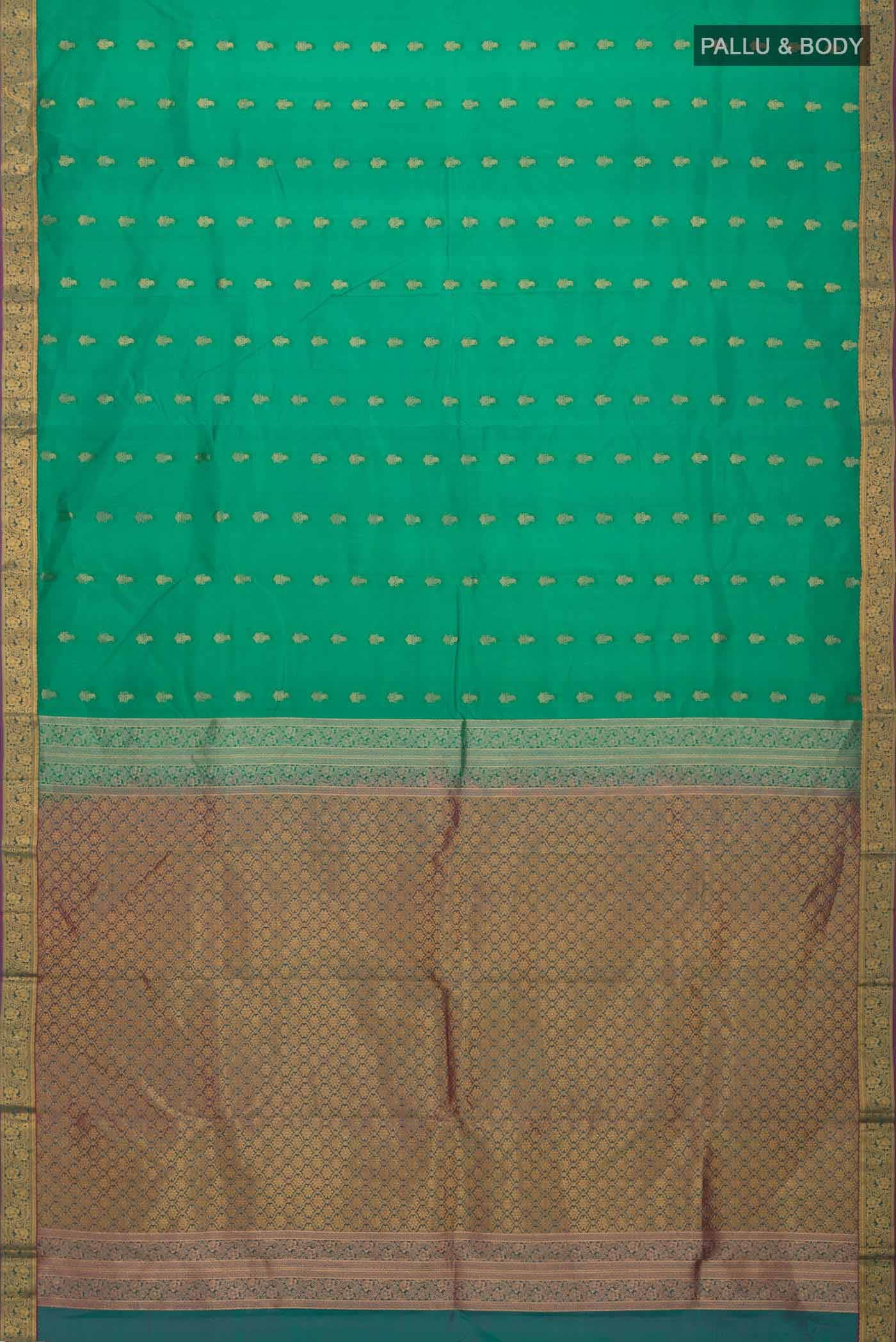 Green Kanchipuram Silk Saree