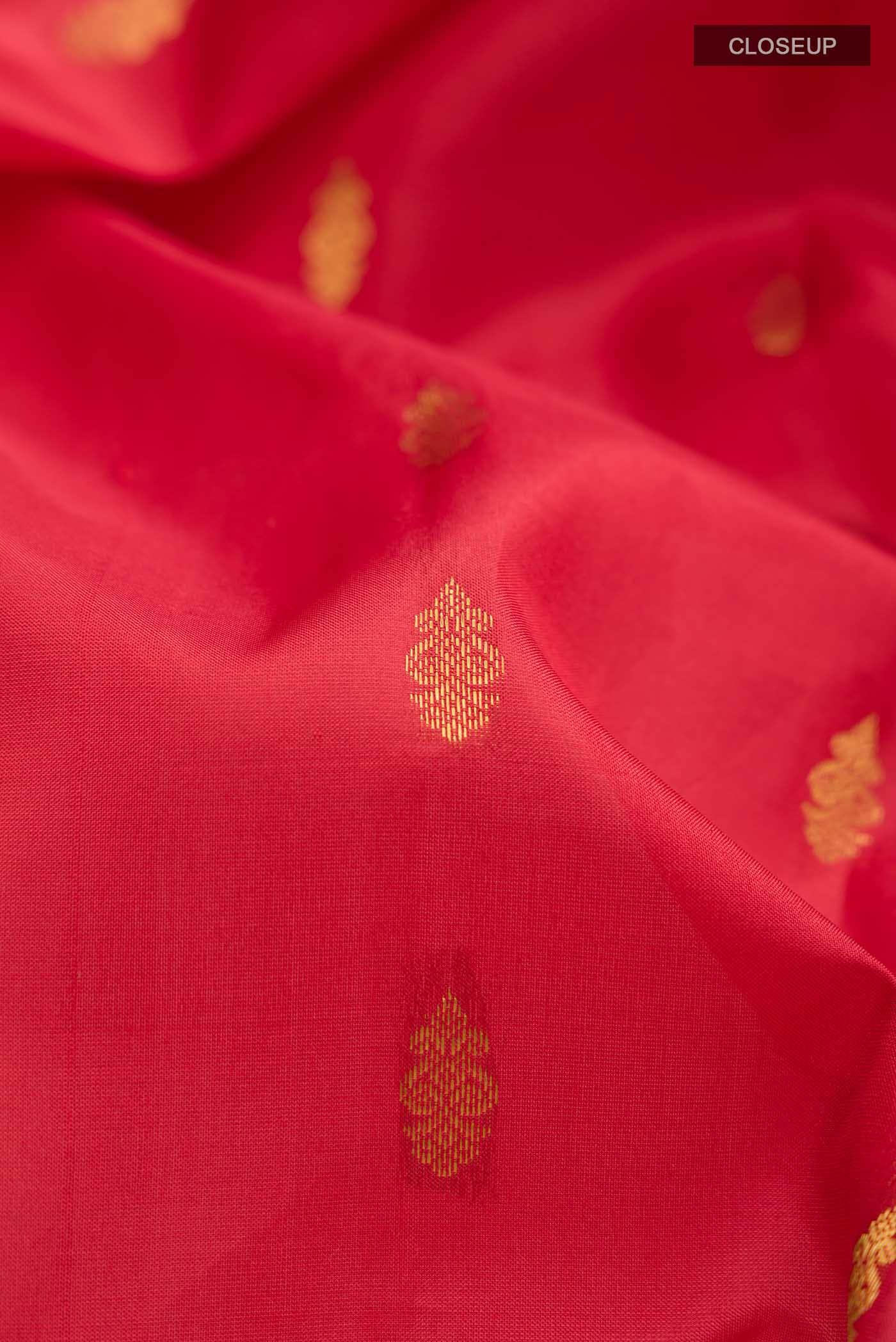 Red Kanchipuram Silk Saree