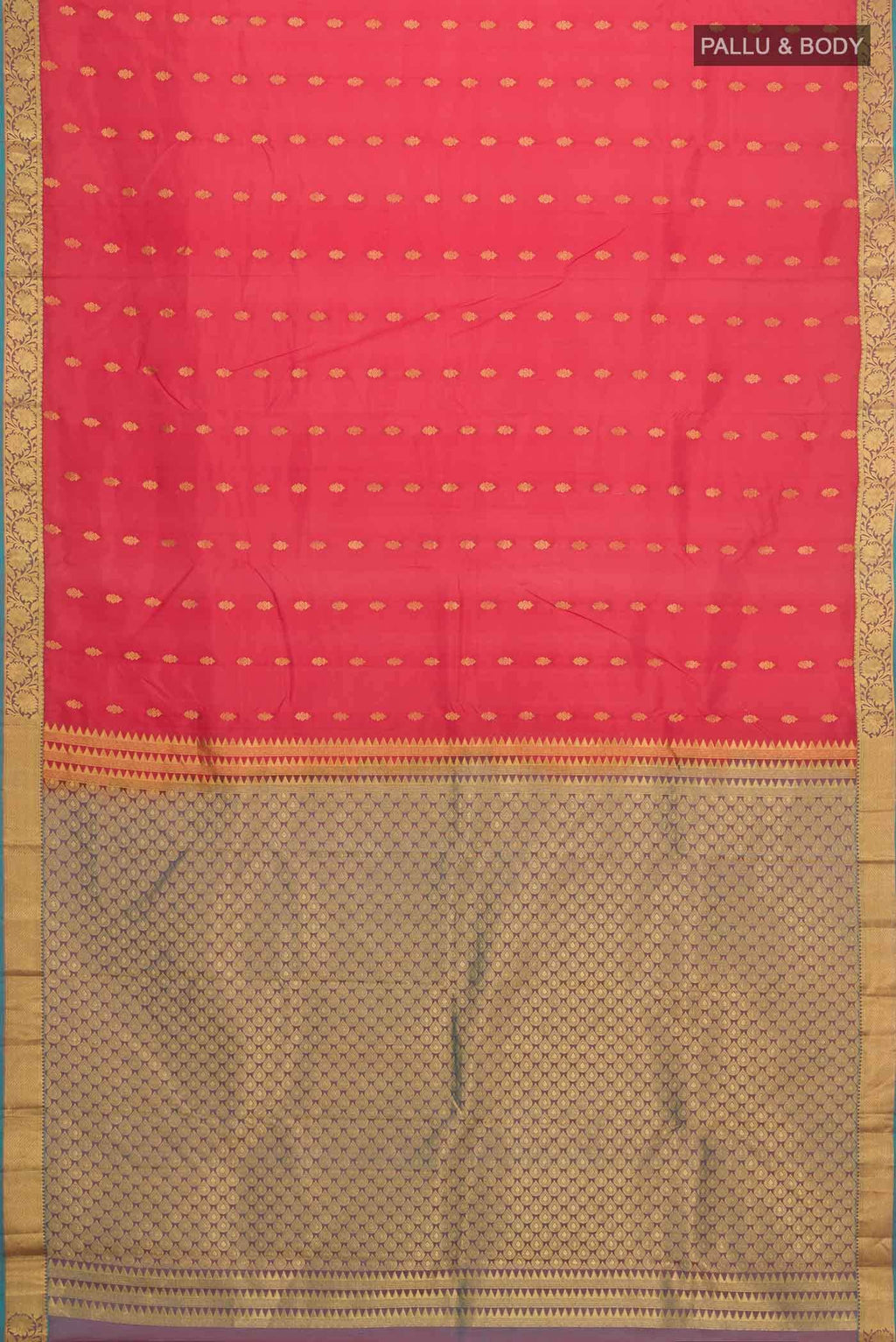 Red Kanchipuram Silk Saree