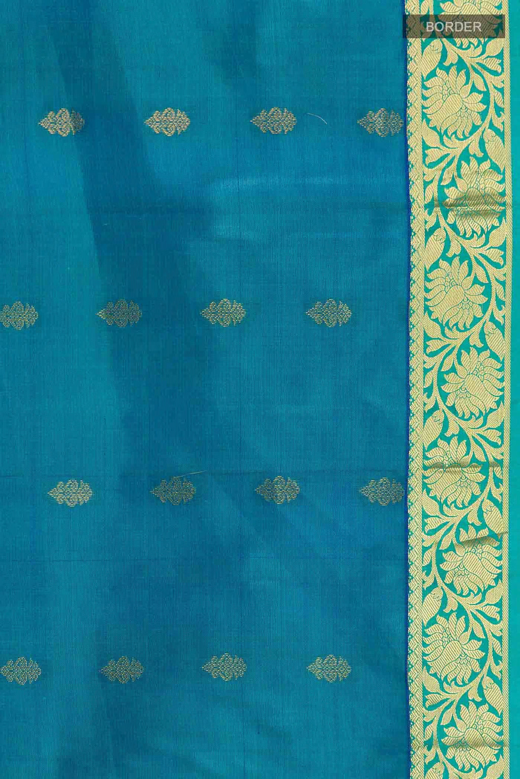 Blue Kanchipuram Silk Saree