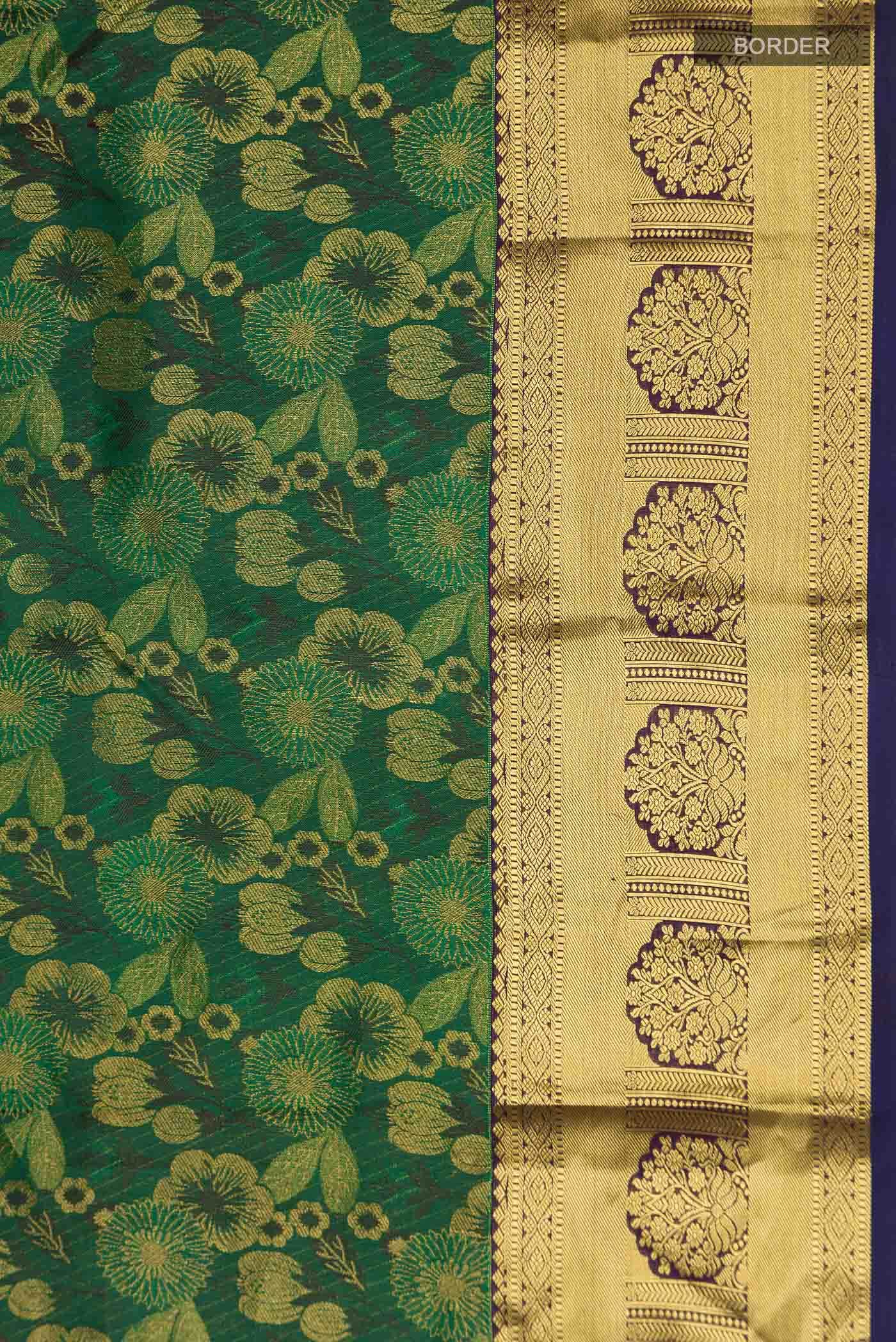 Green Kanchipuram Silk Saree