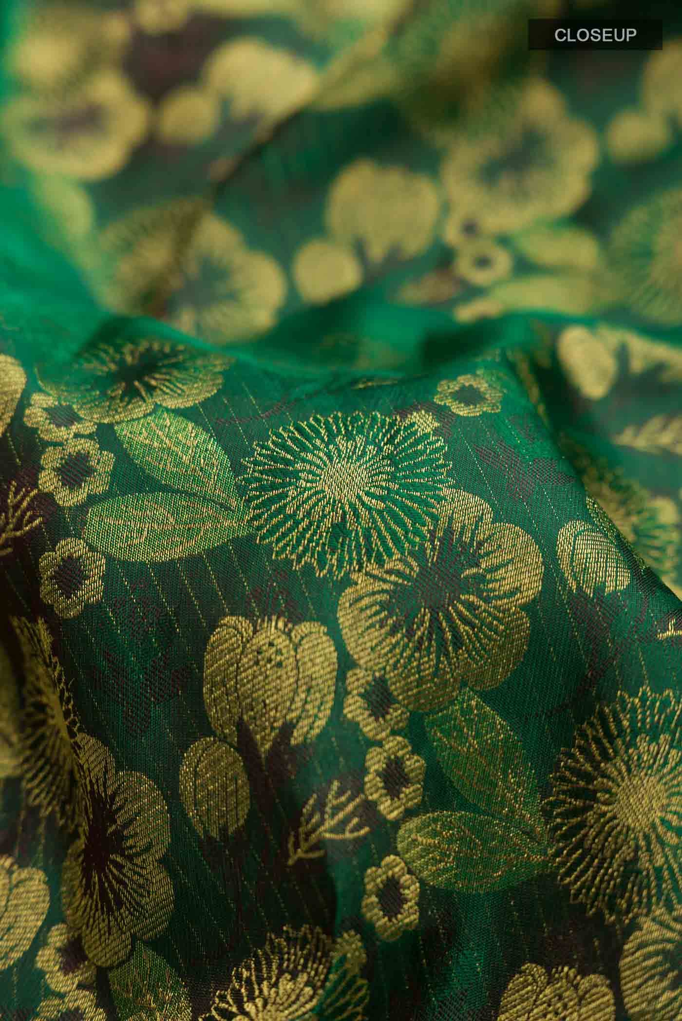 Green Kanchipuram Silk Saree