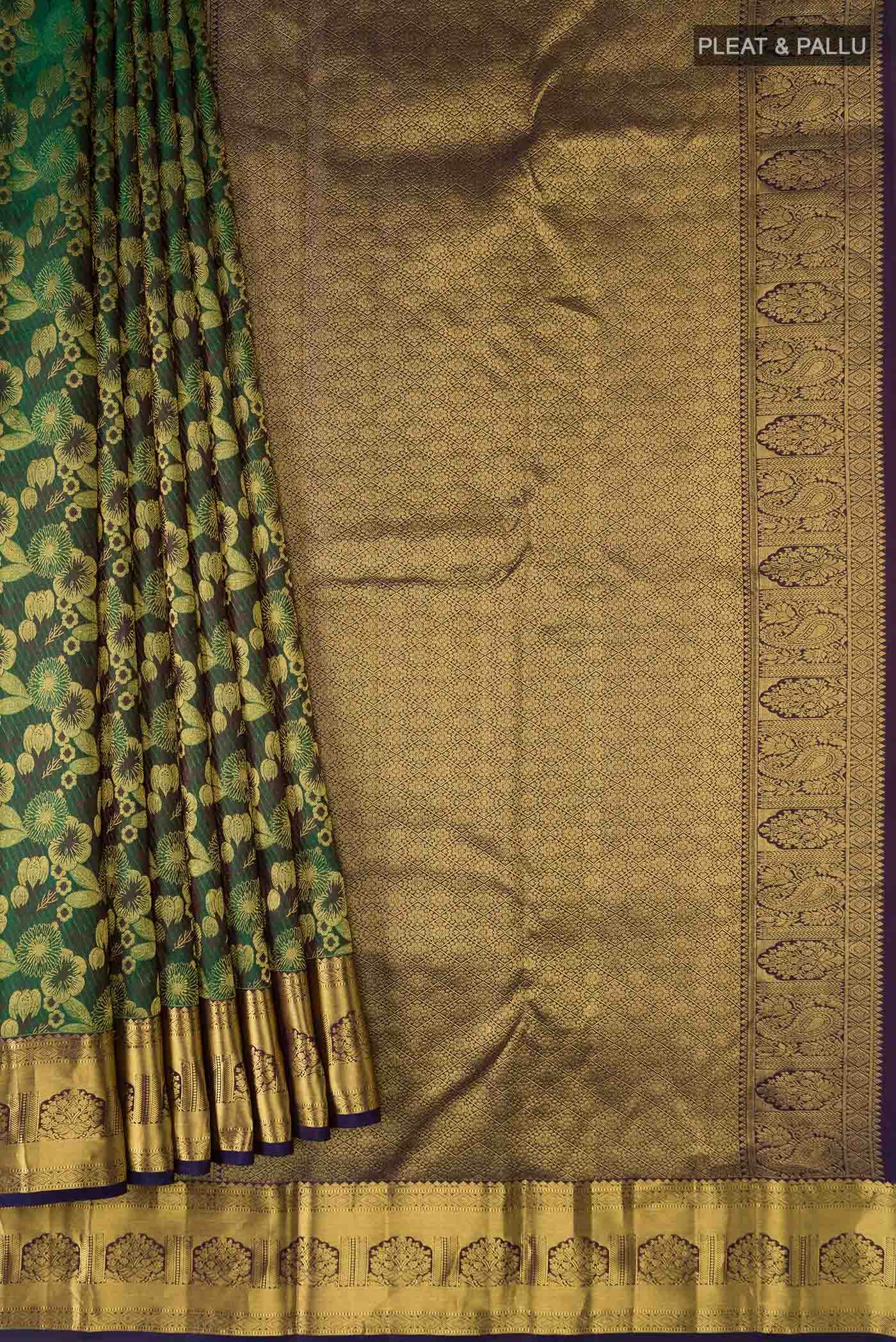 Green Kanchipuram Silk Saree