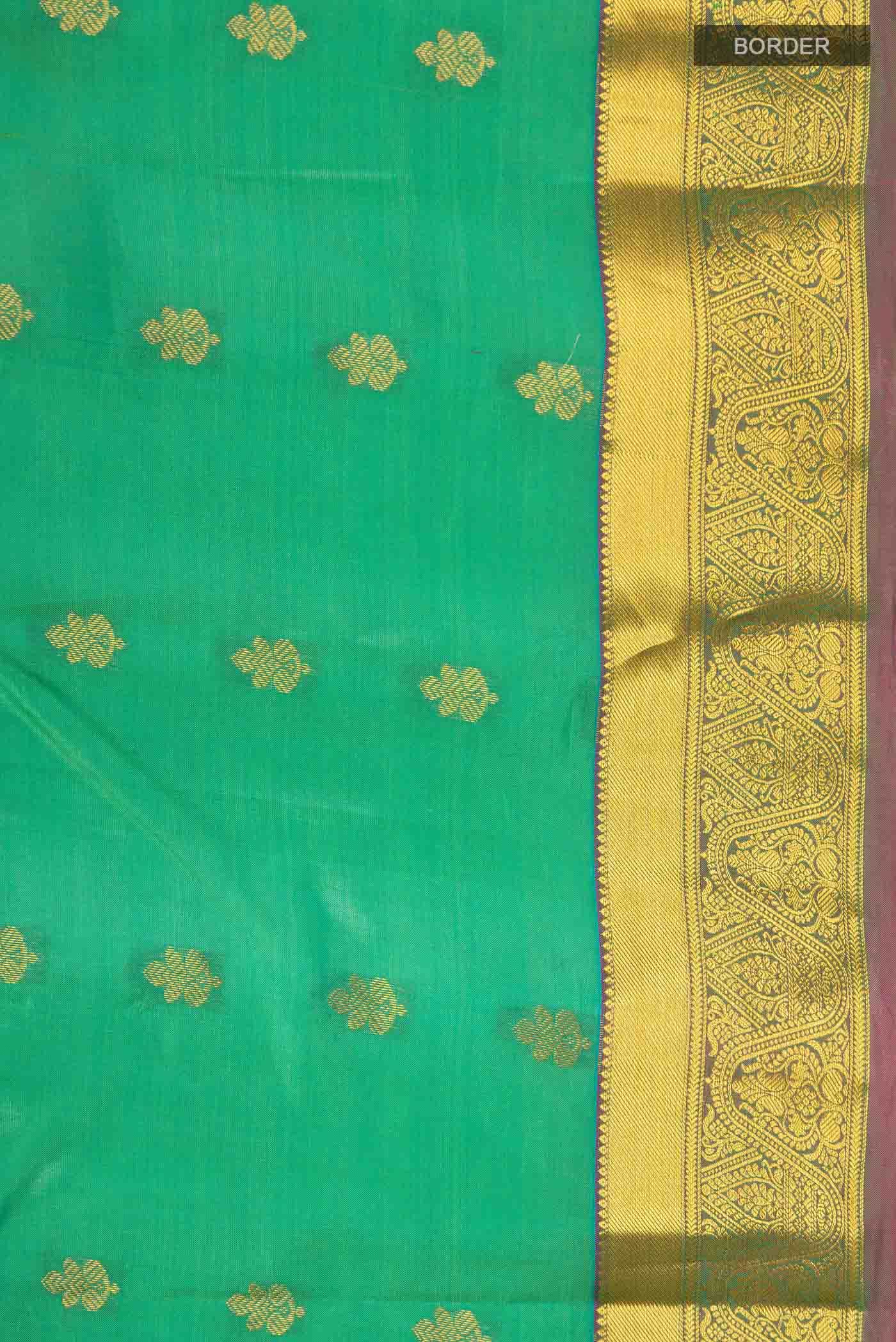 Green Kanchipuram Silk Saree