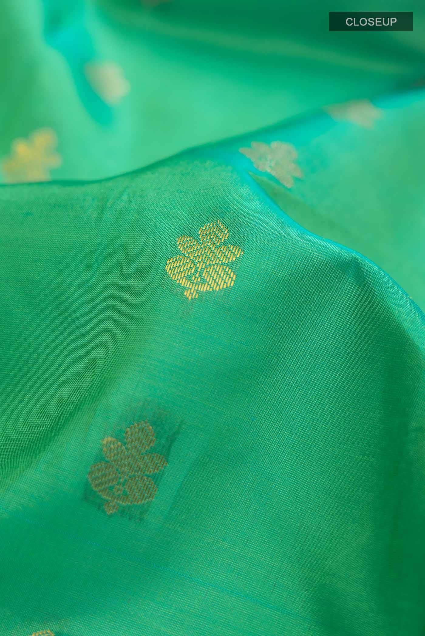 Green Kanchipuram Silk Saree