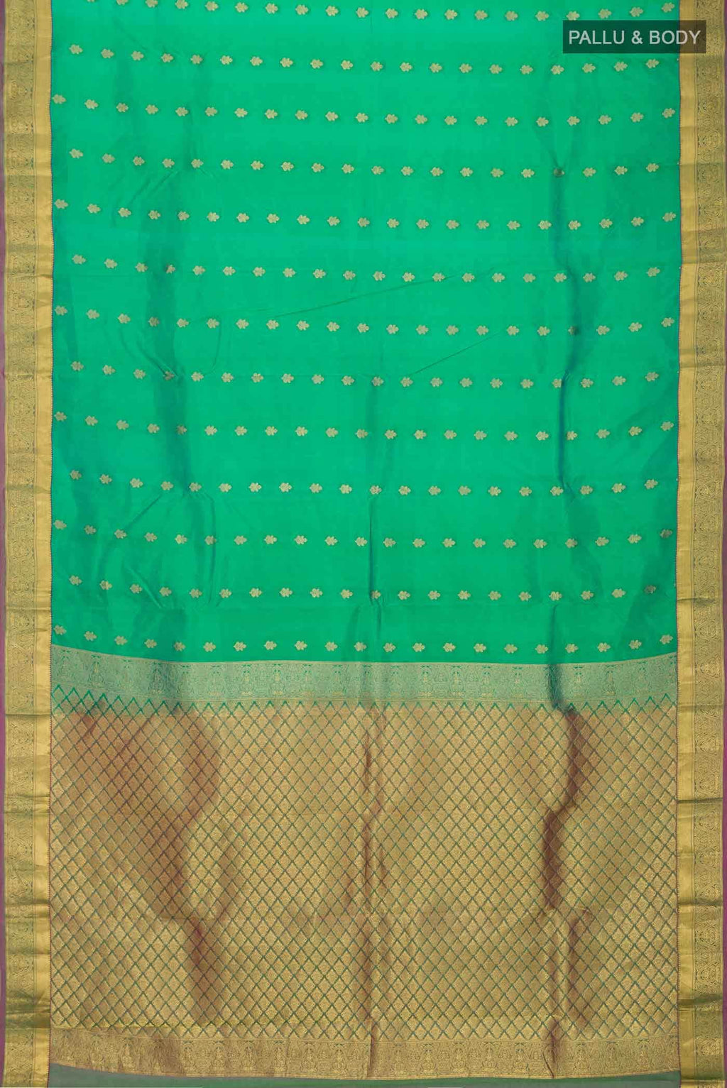 Green Kanchipuram Silk Saree