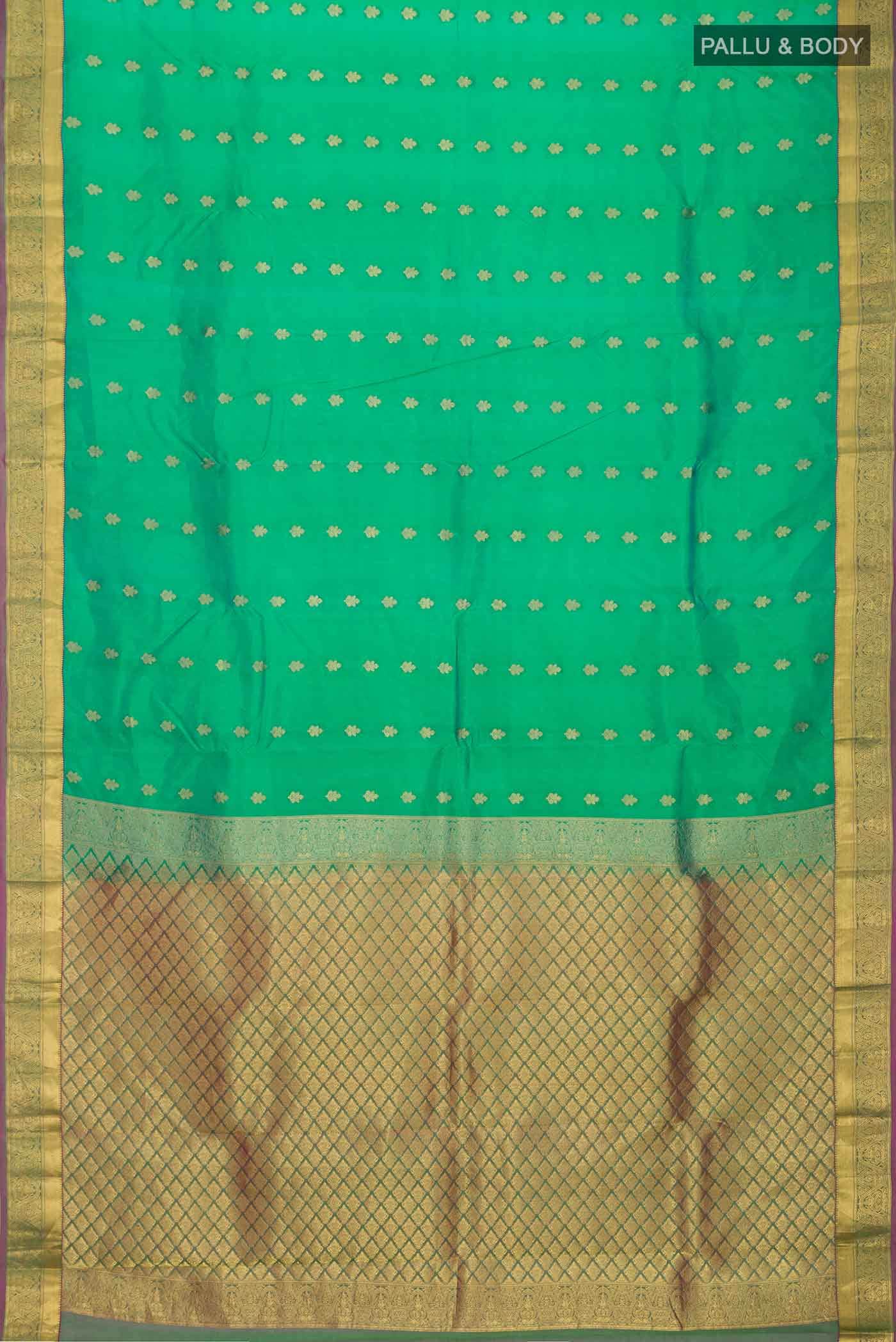 Green Kanchipuram Silk Saree