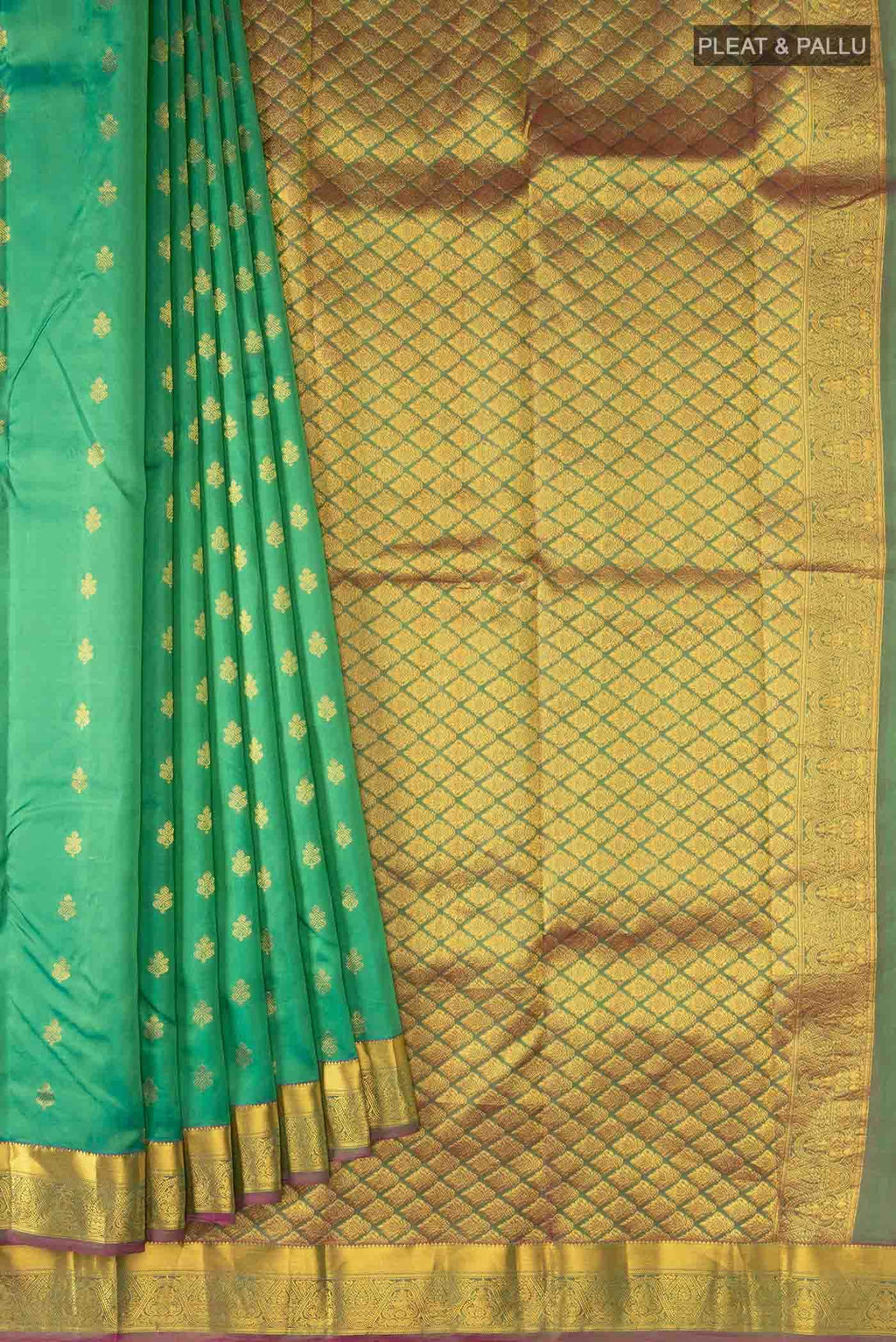 Green Kanchipuram Silk Saree