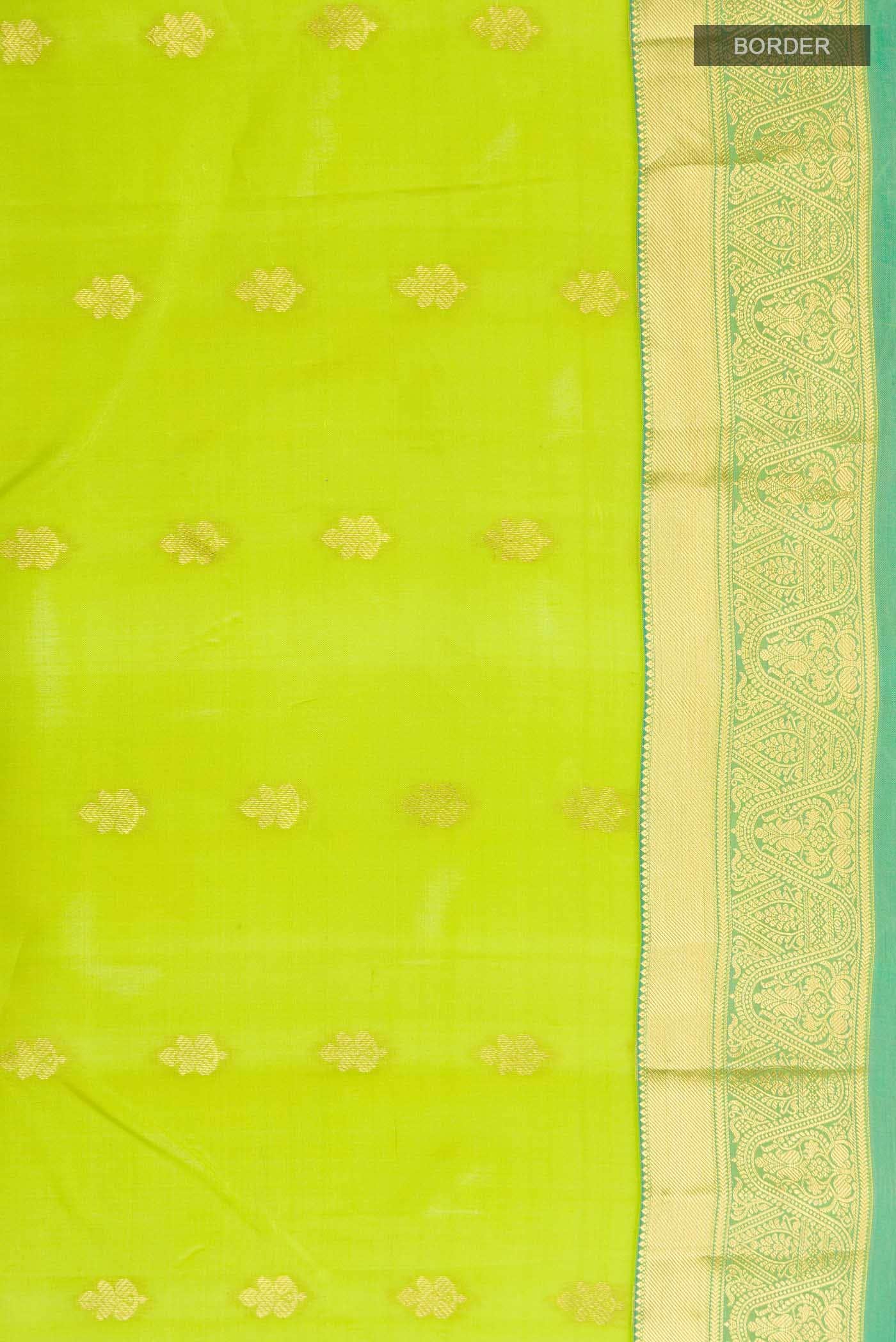 Green Kanchipuram Silk Saree