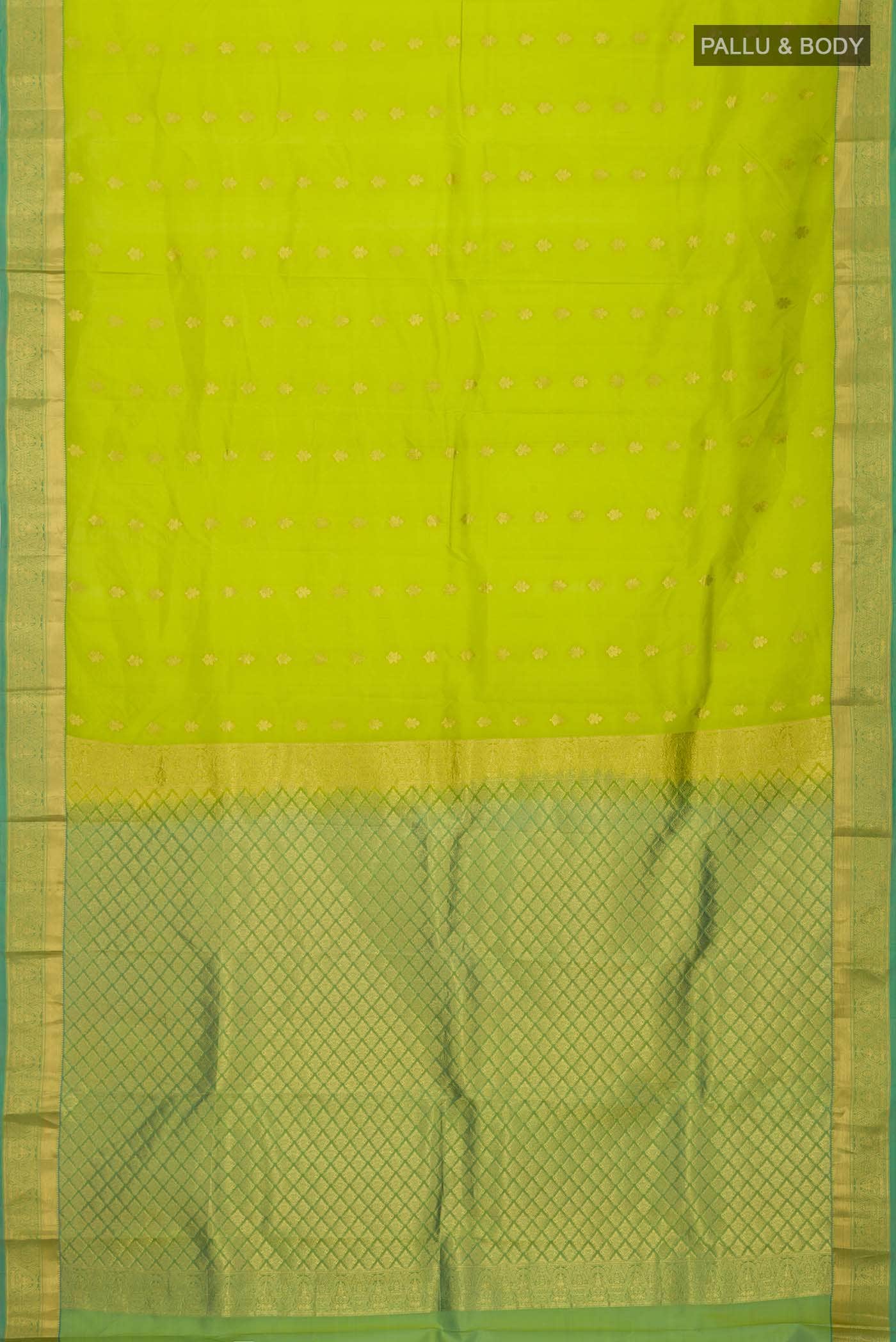 Green Kanchipuram Silk Saree