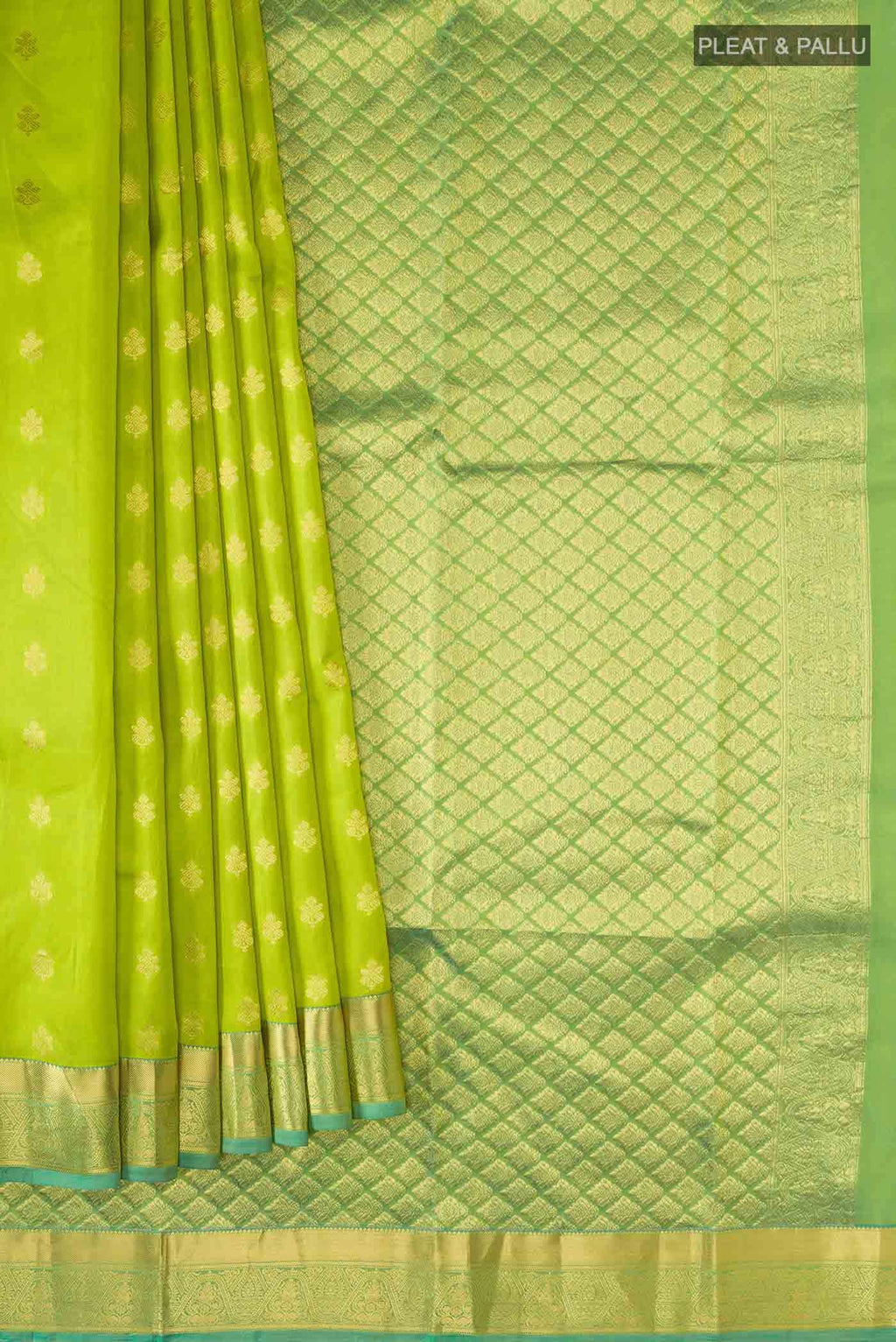 Green Kanchipuram Silk Saree