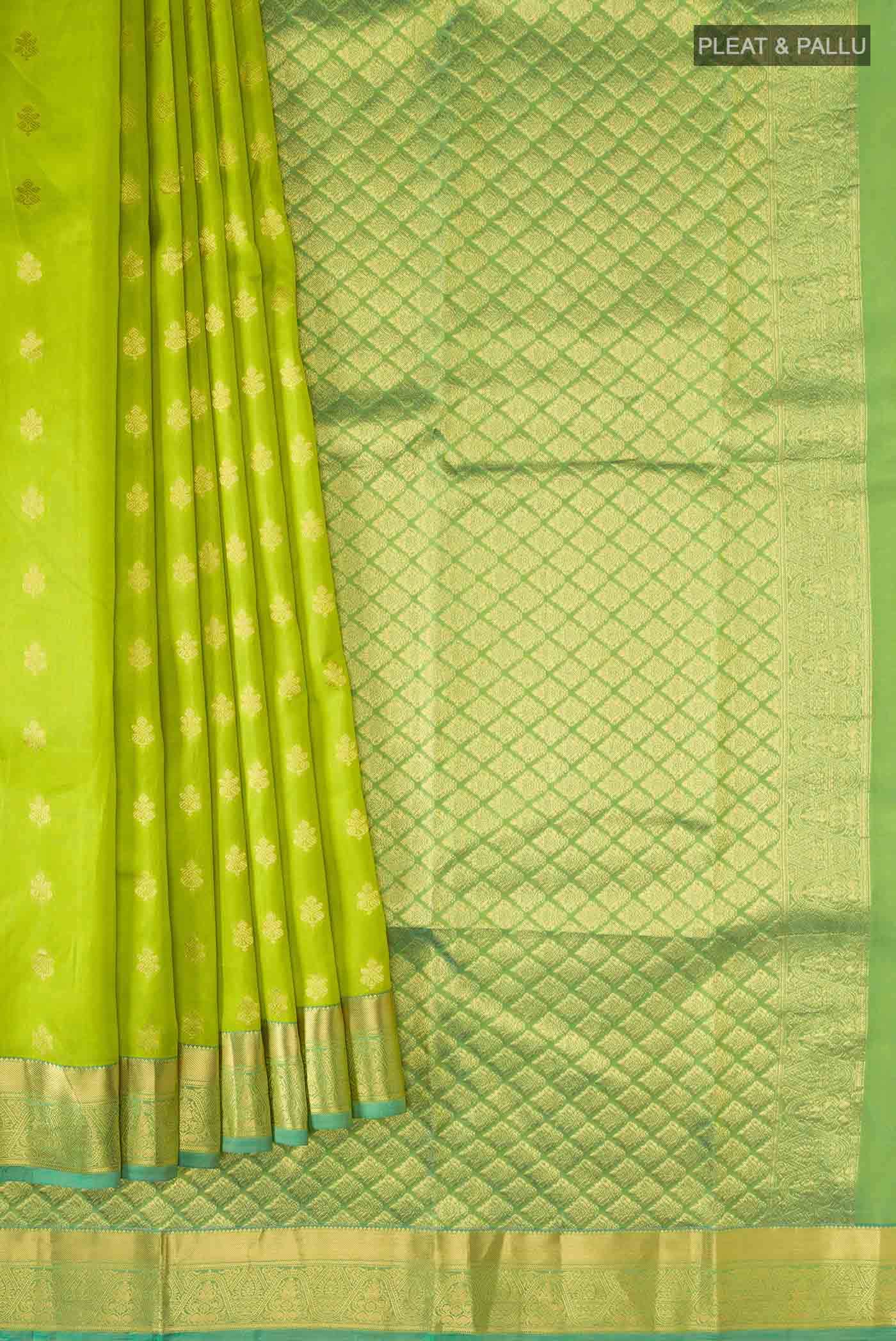 Green Kanchipuram Silk Saree