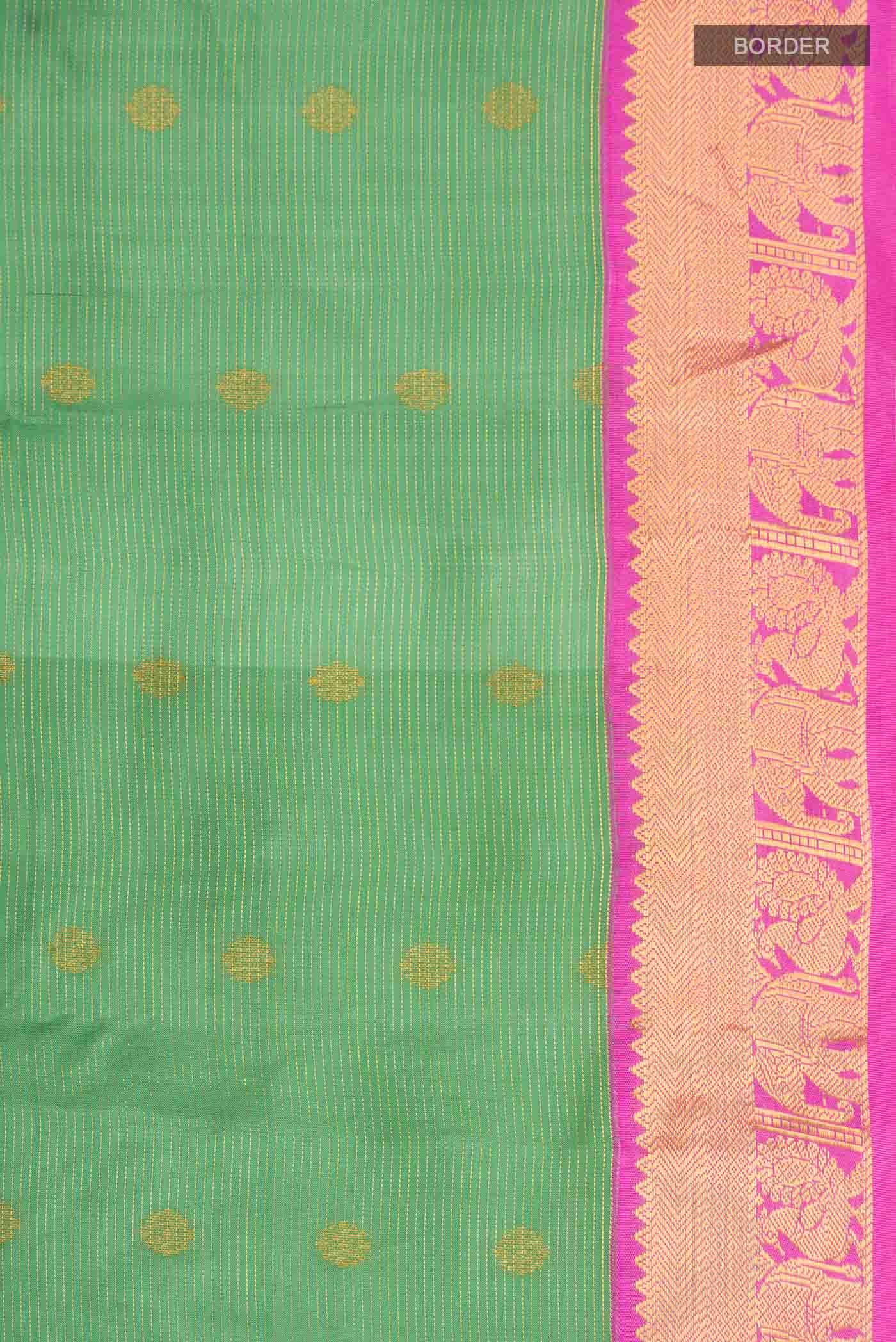 Green Kanchipuram Silk Saree