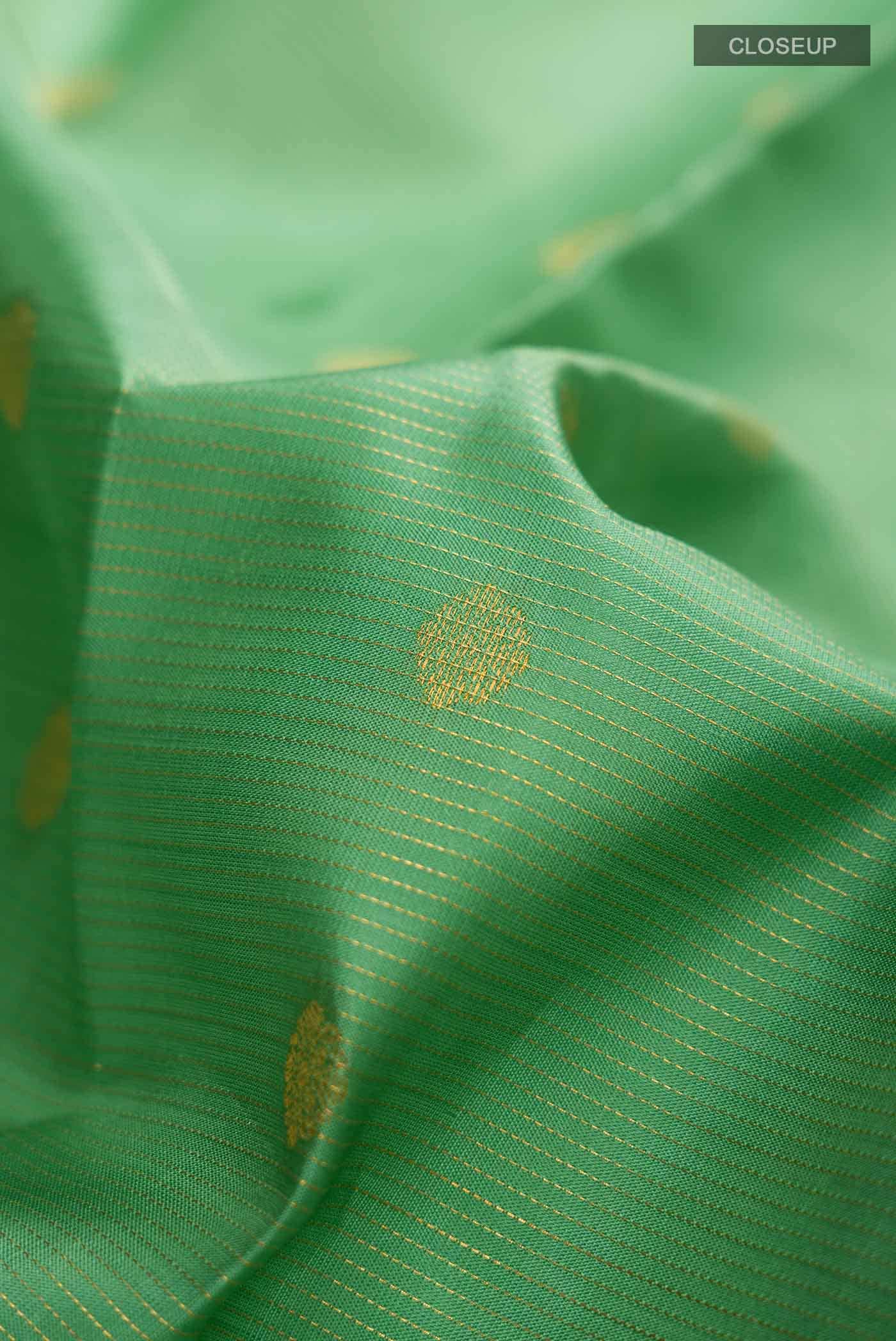 Green Kanchipuram Silk Saree