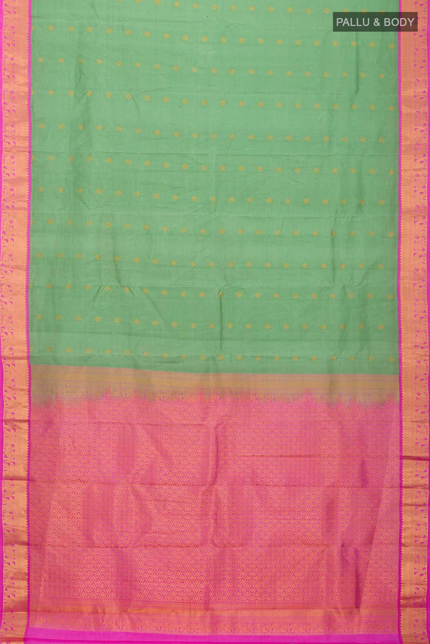 Green Kanchipuram Silk Saree