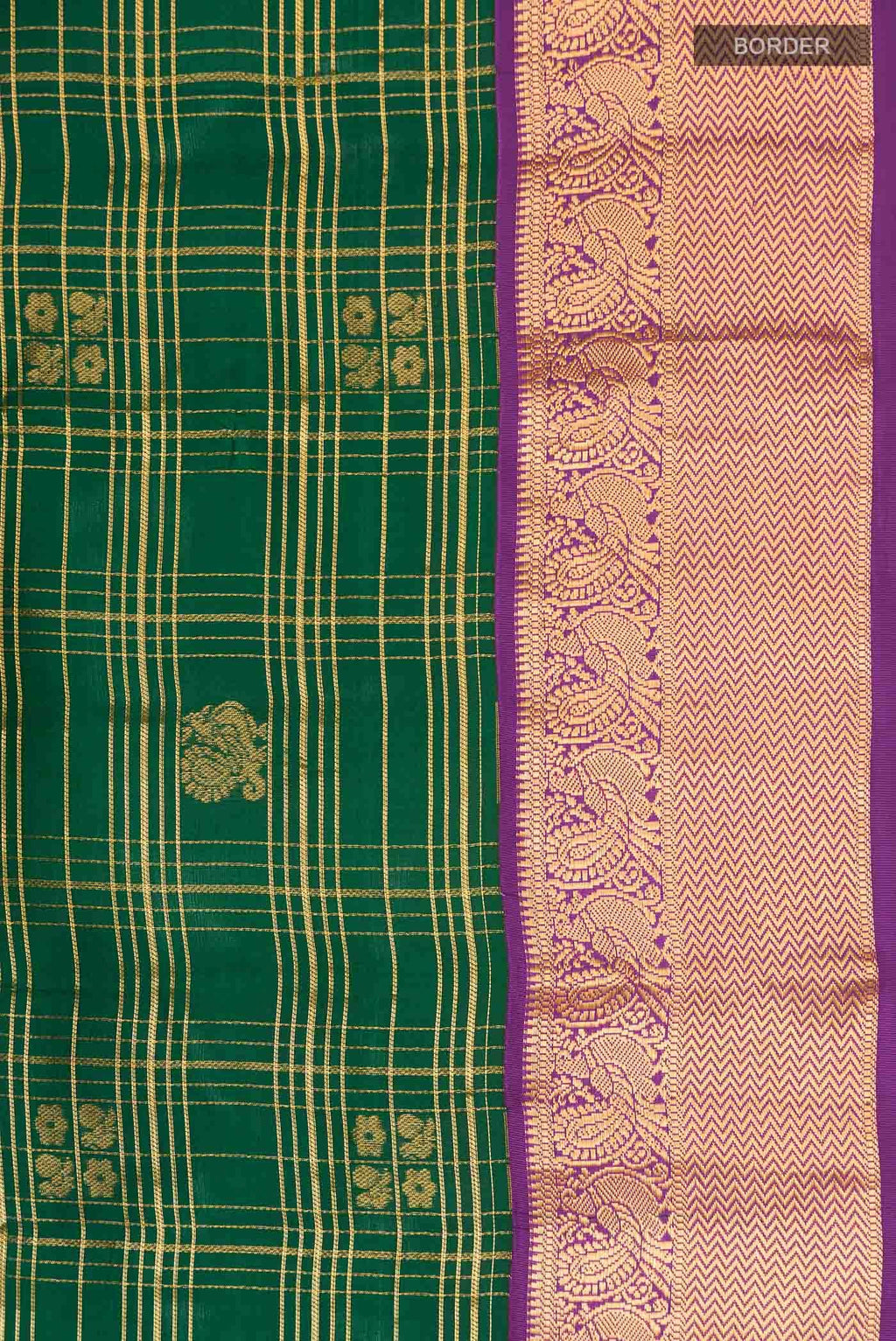 Green Kanchipuram Silk Saree