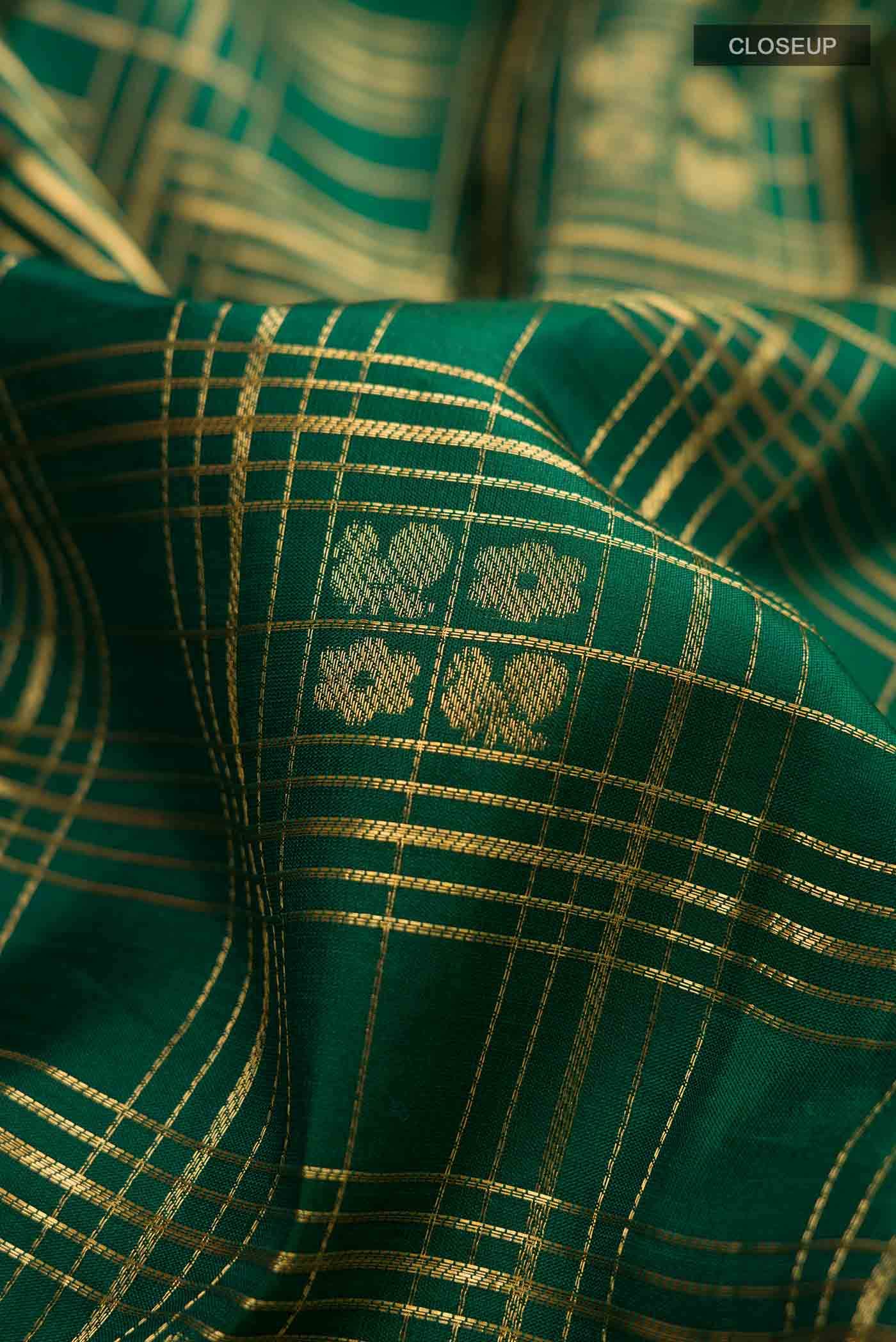 Green Kanchipuram Silk Saree