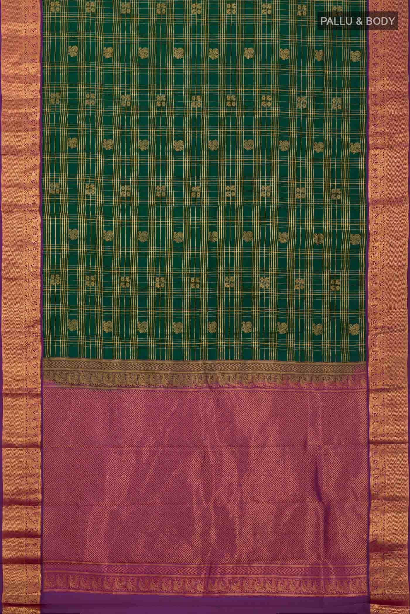 Green Kanchipuram Silk Saree