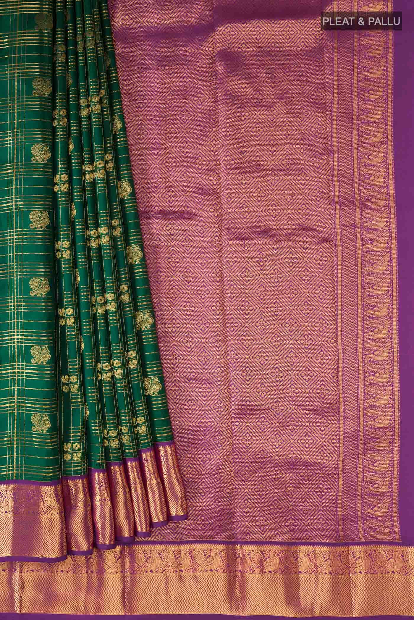 Green Kanchipuram Silk Saree