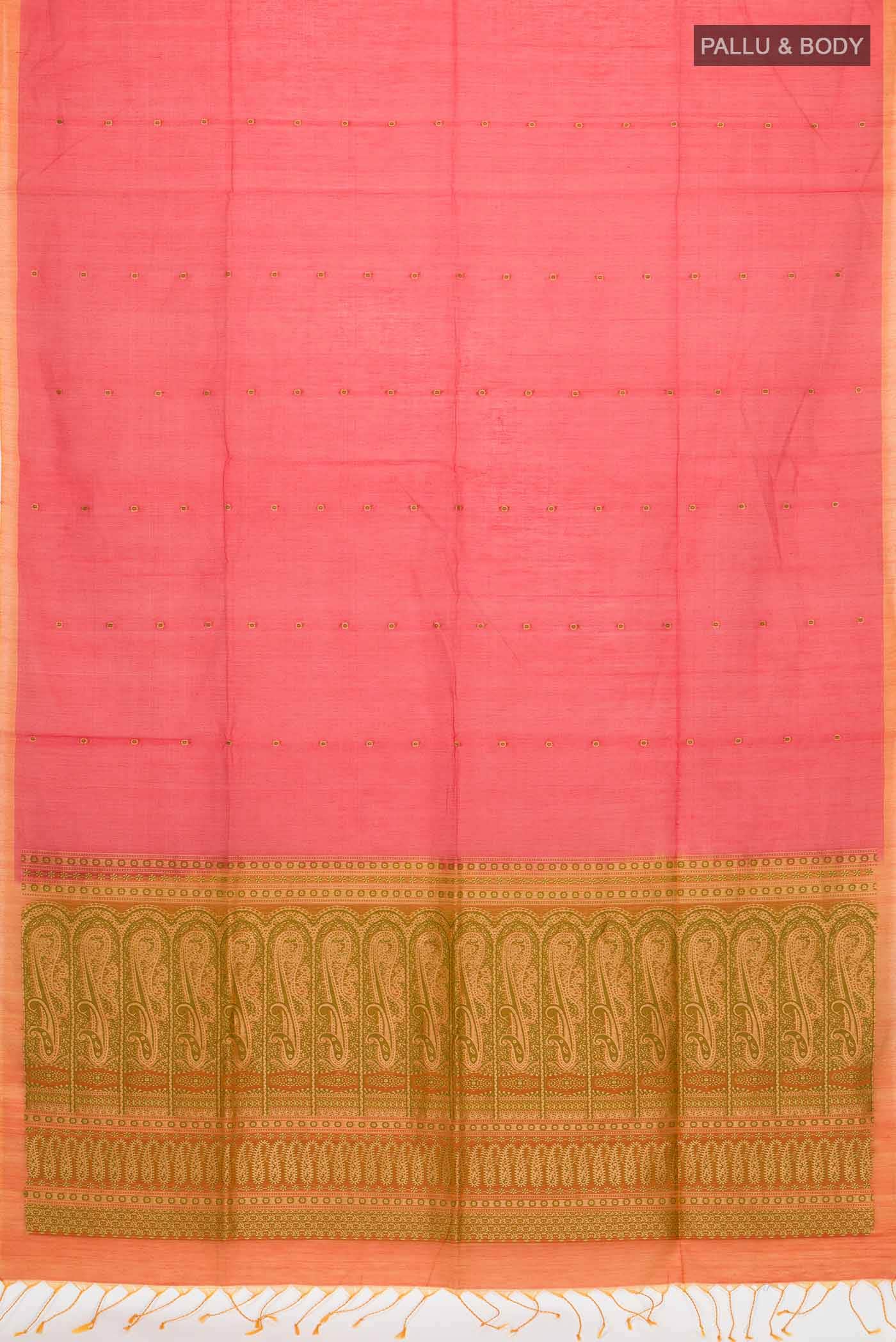 Red Silk Cotton Saree