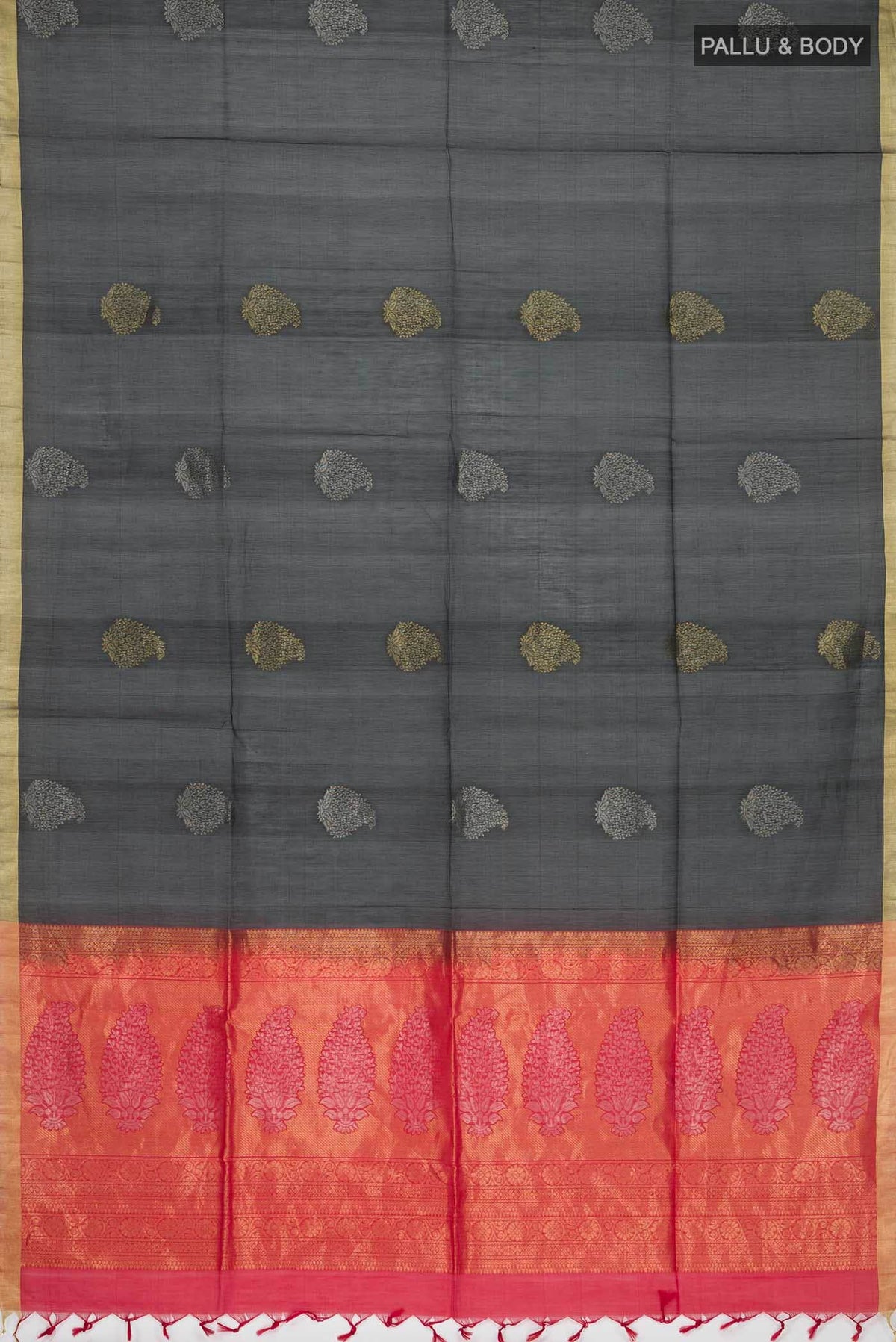Black Silk Cotton Saree