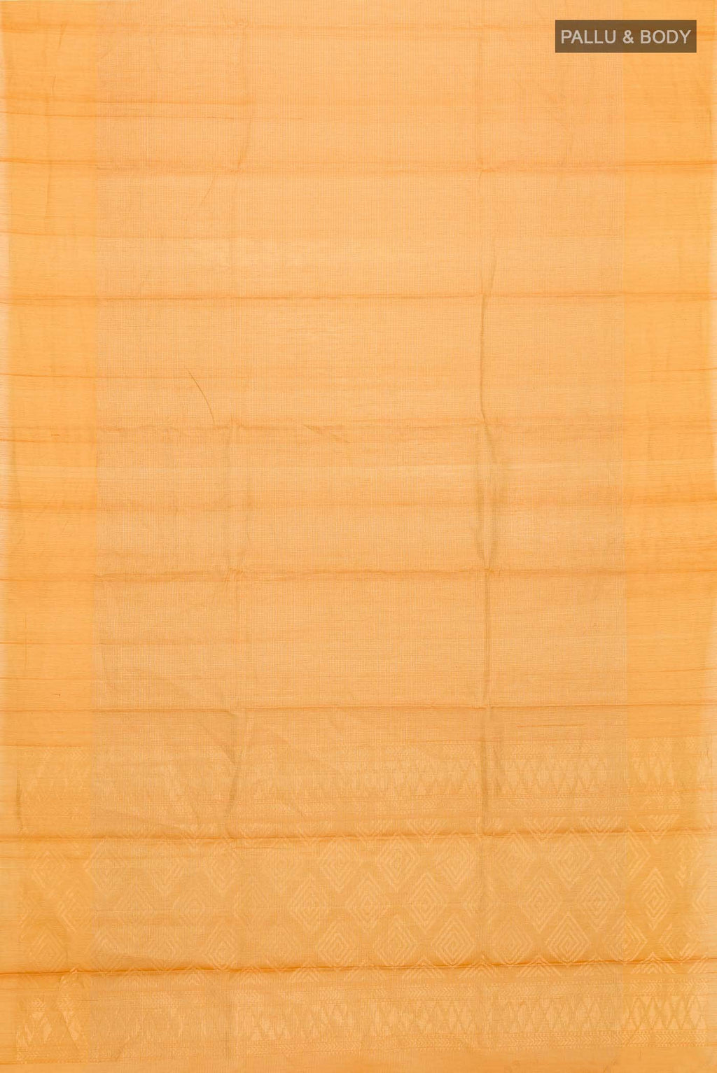 Mustard Silk Cotton Saree