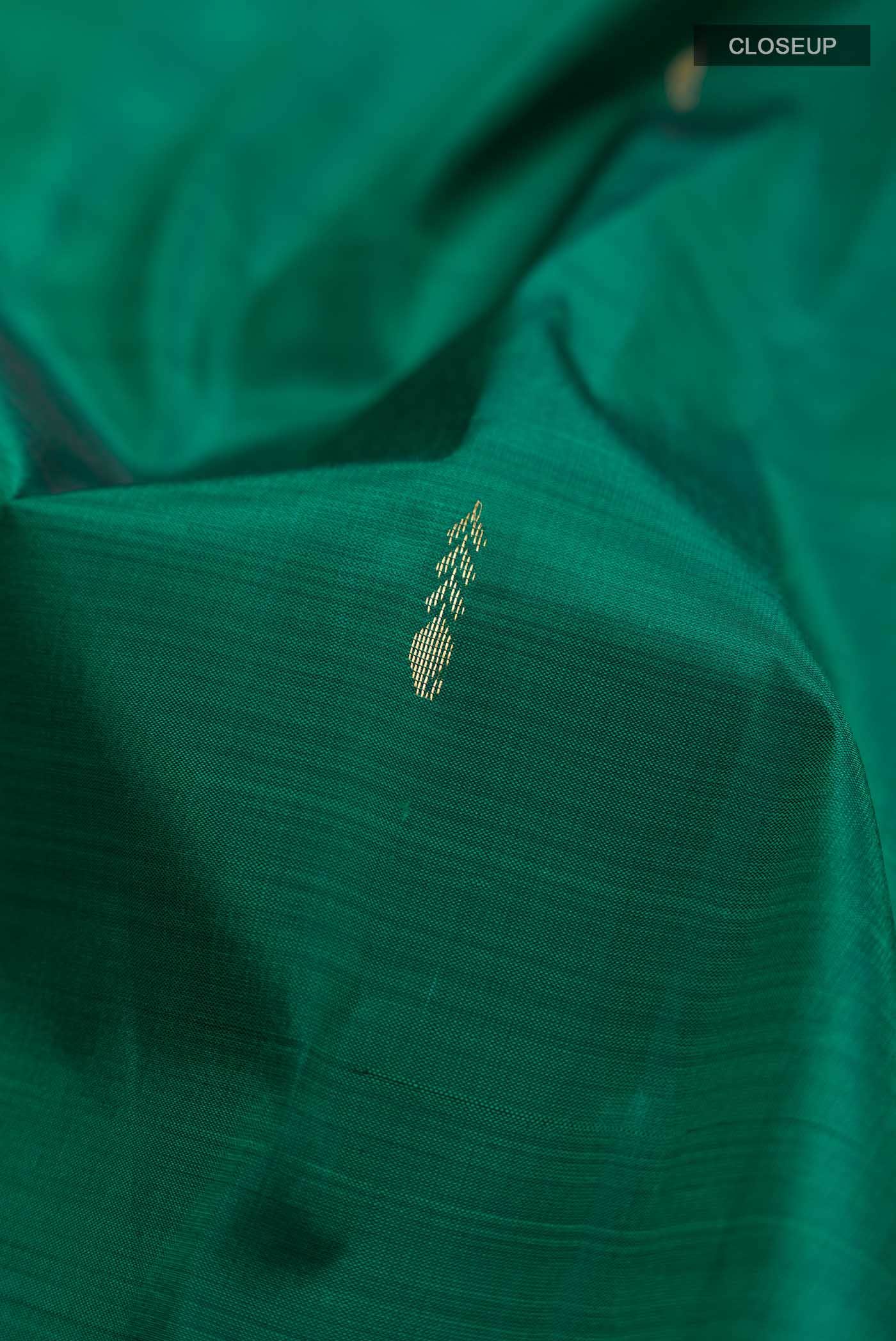 Green Kanchipuram Silk Saree