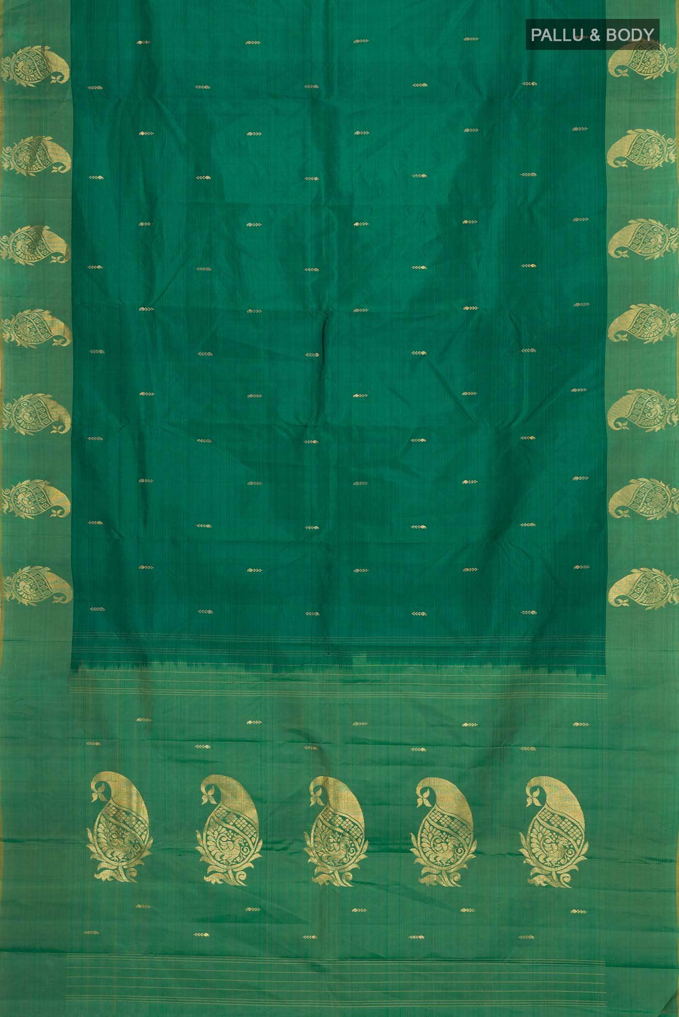 Green Kanchipuram Silk Saree
