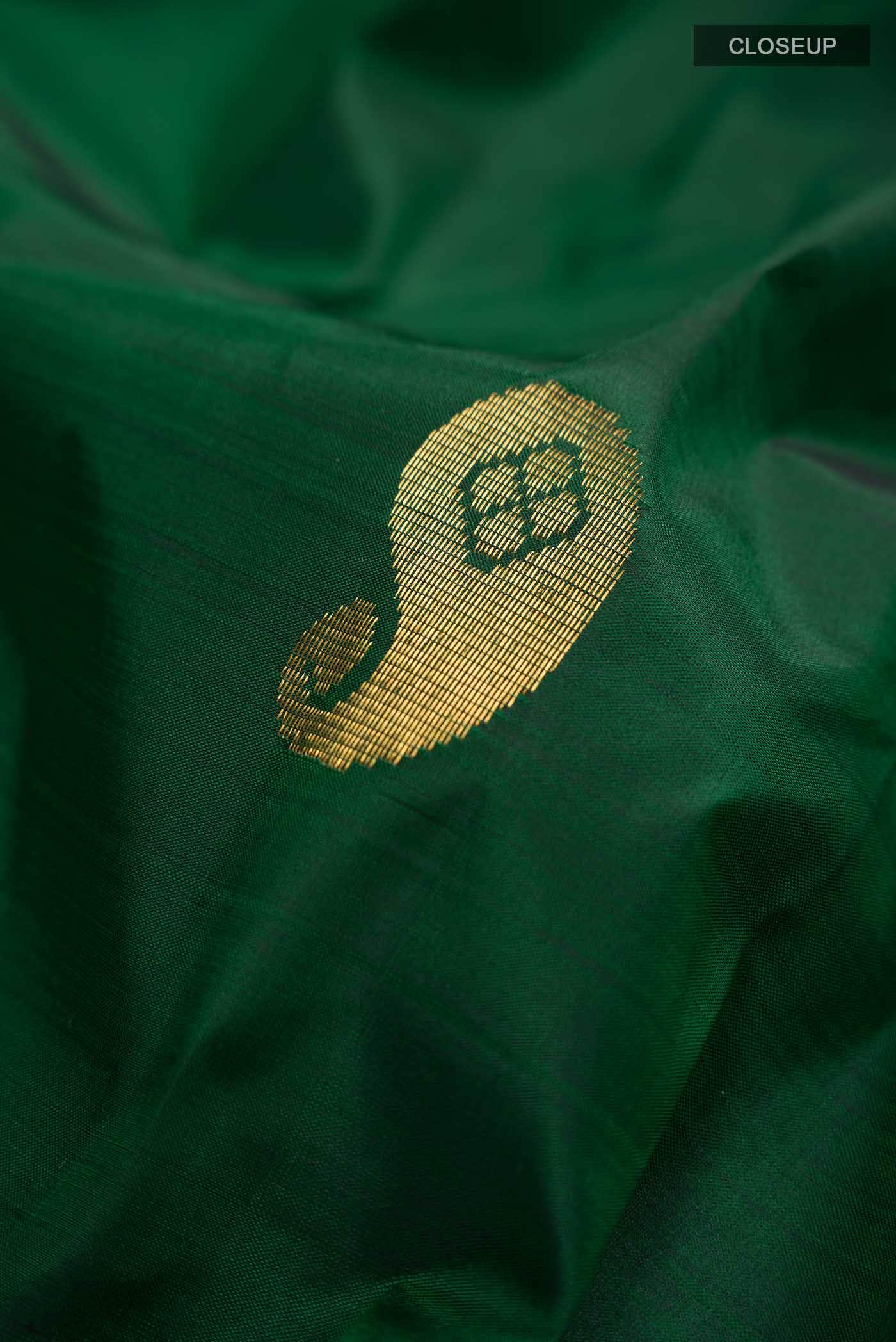 Green Kanchipuram Silk Saree
