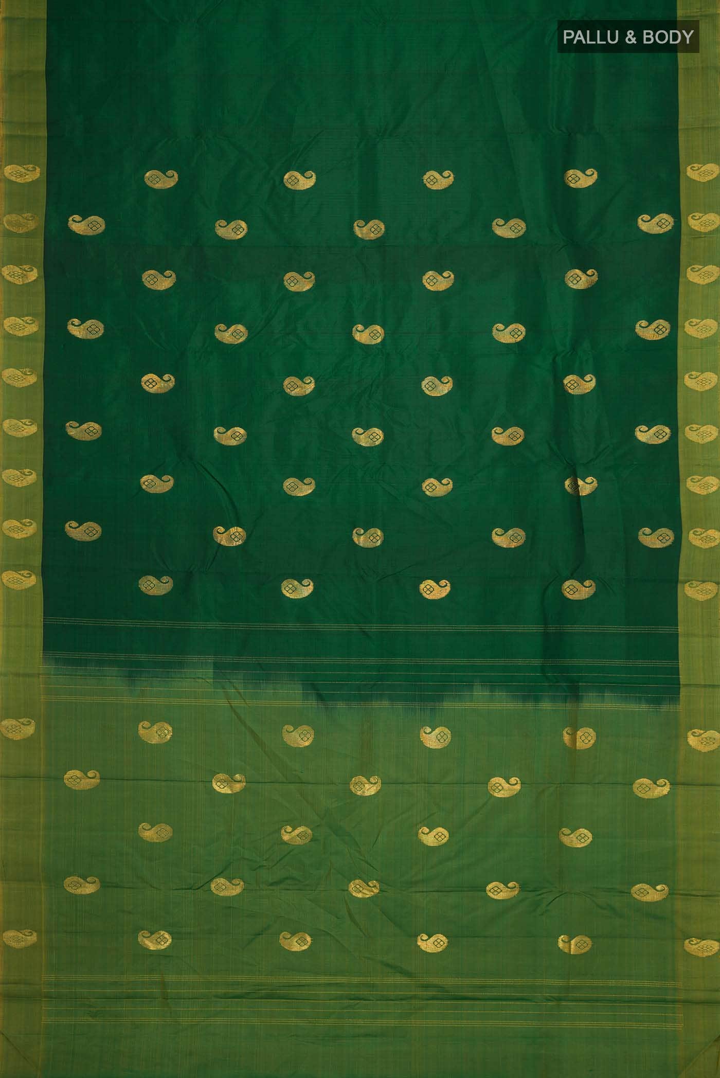 Green Kanchipuram Silk Saree