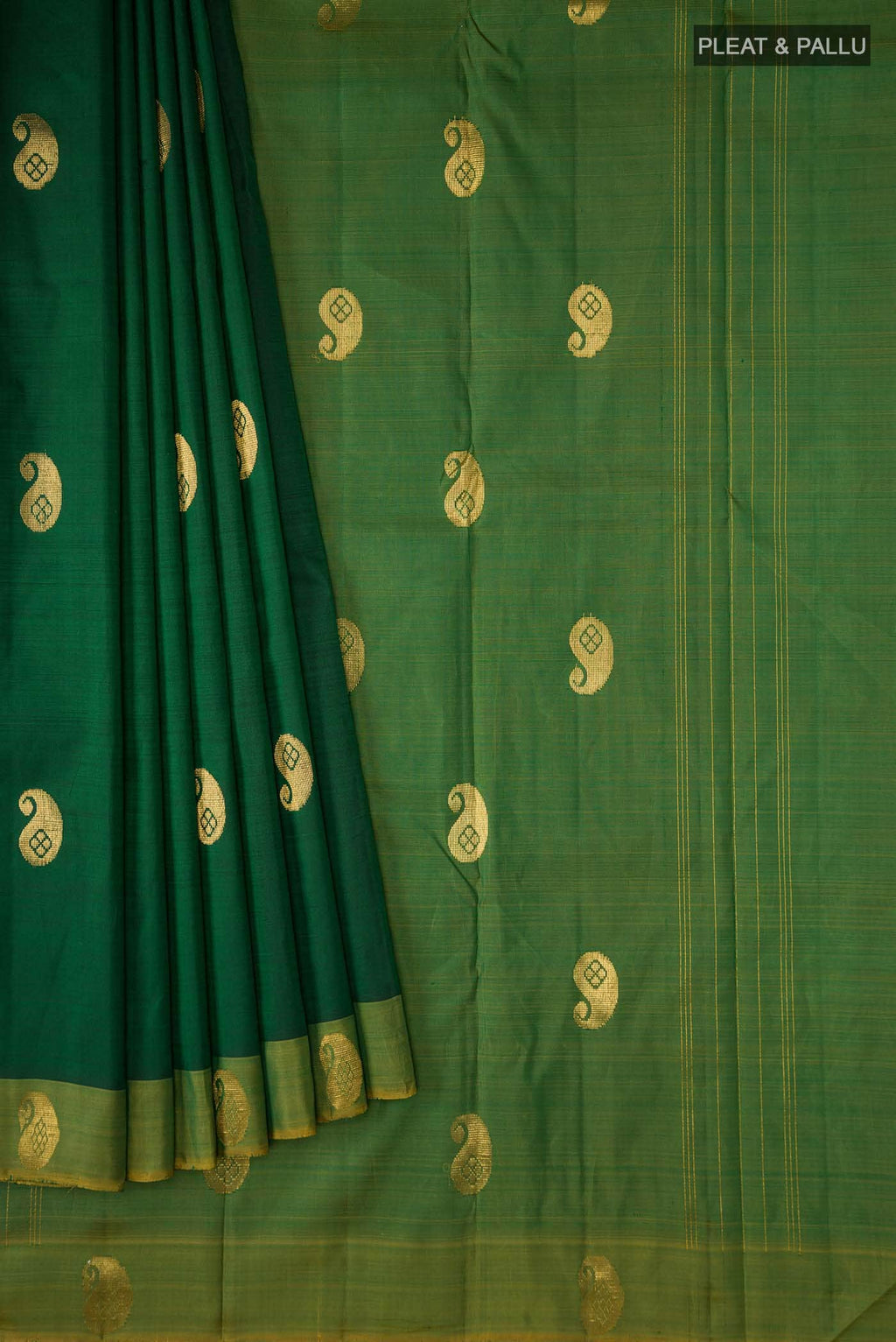 Green Kanchipuram Silk Saree