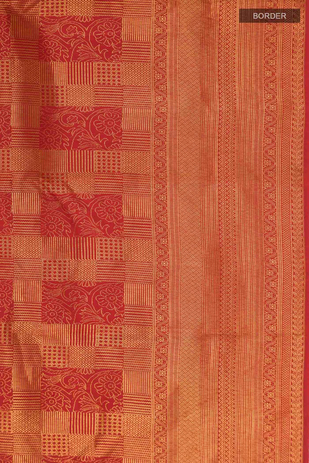 Red Kanchipuram Silk Saree
