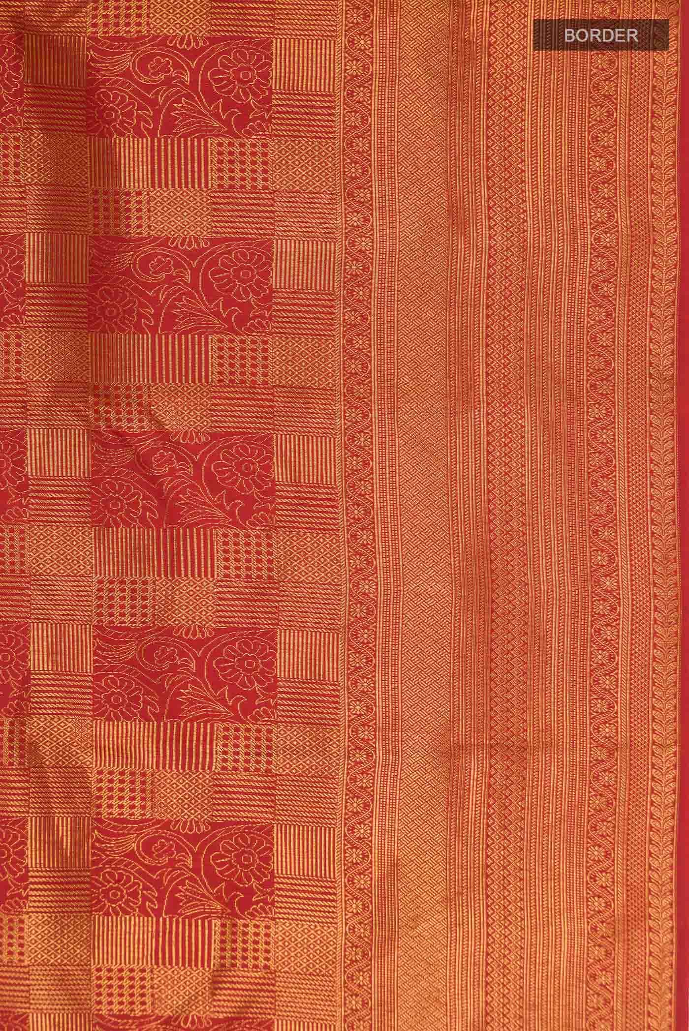 Red Kanchipuram Silk Saree