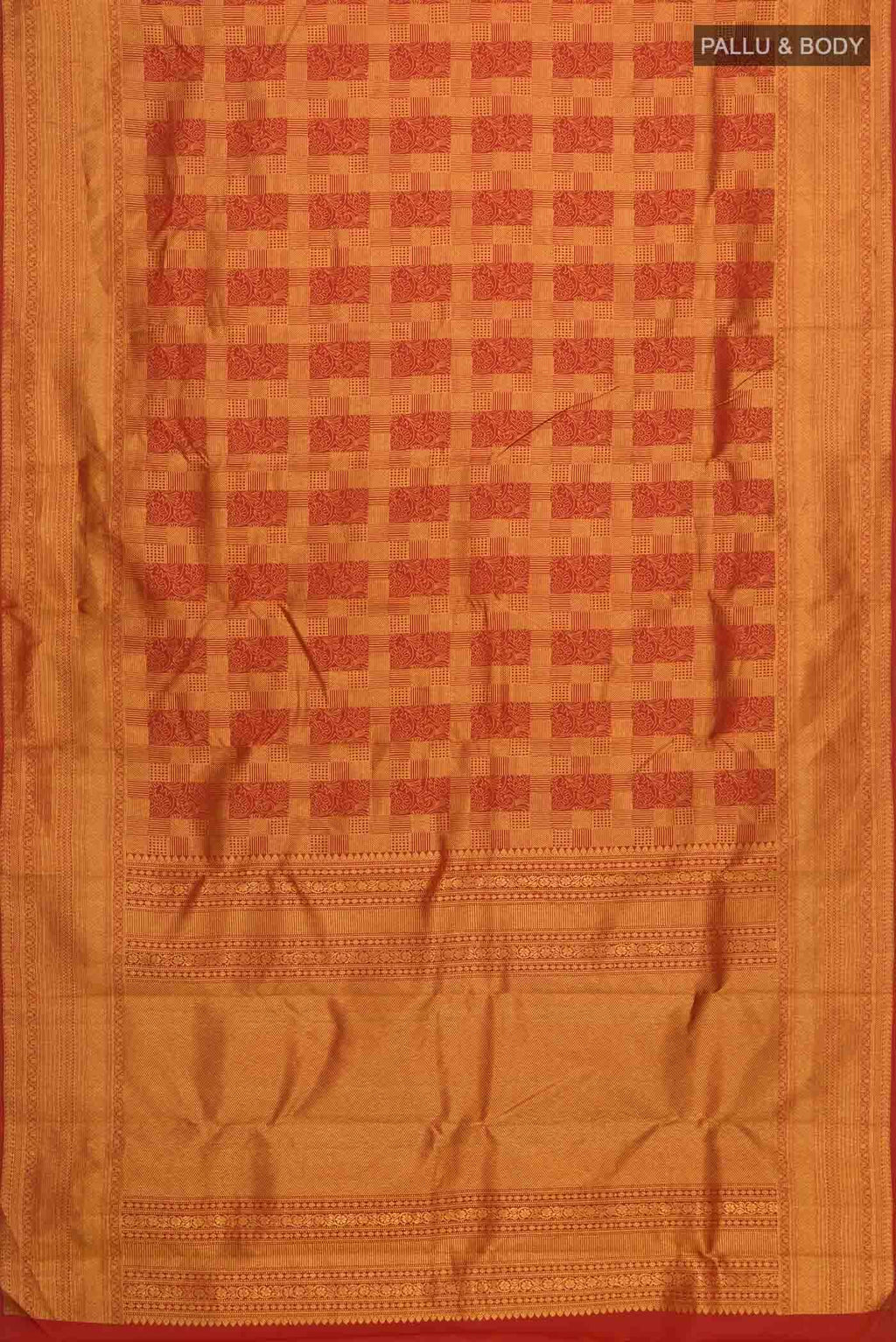 Red Kanchipuram Silk Saree