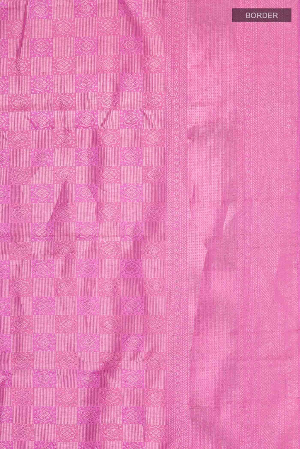 Pink Kanchipuram Silk Saree