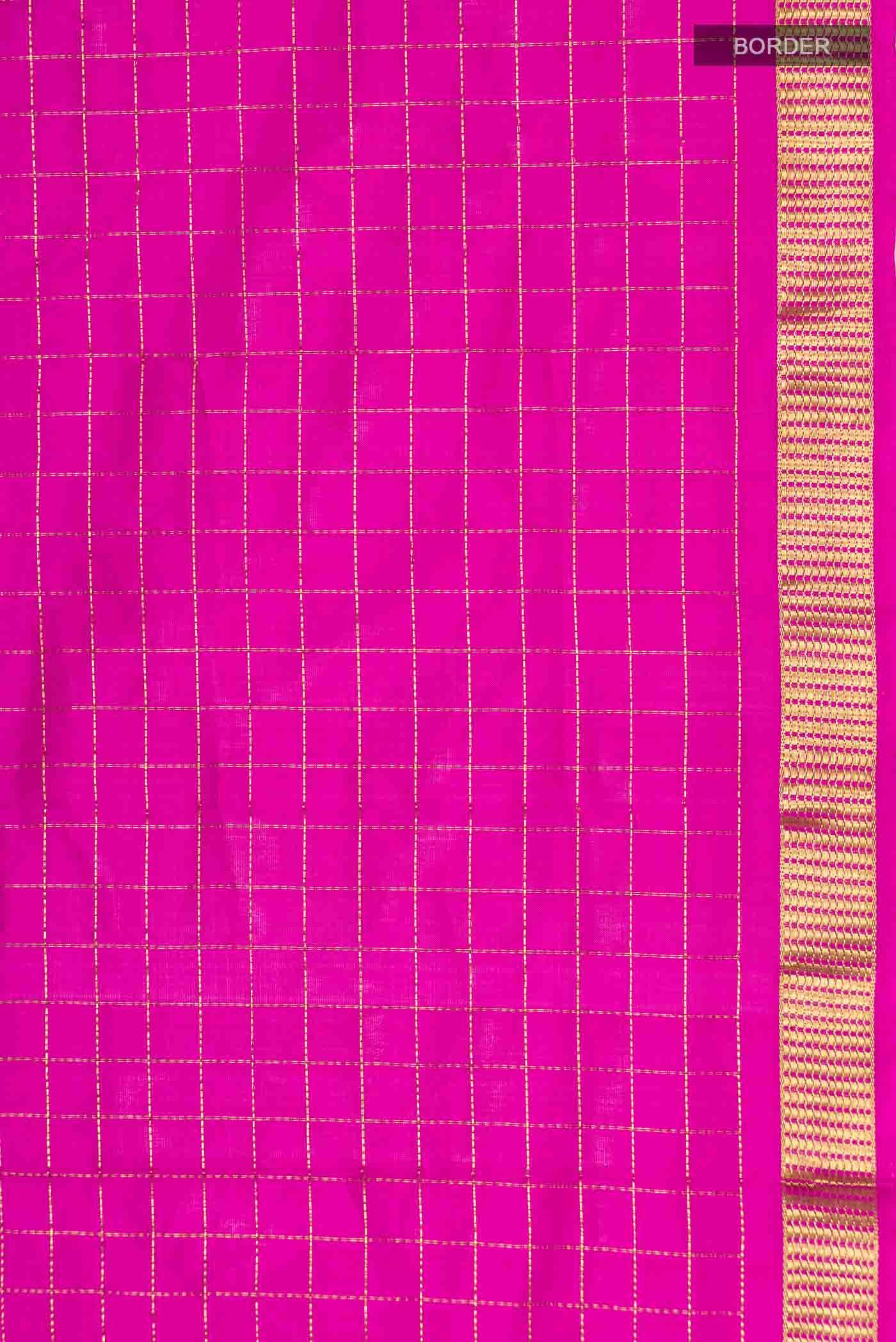 Pink Kanchipuram Silk Saree