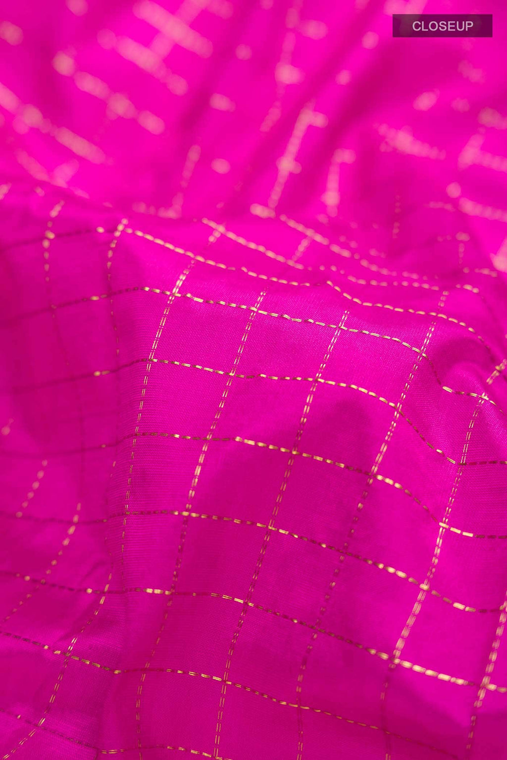 Pink Kanchipuram Silk Saree