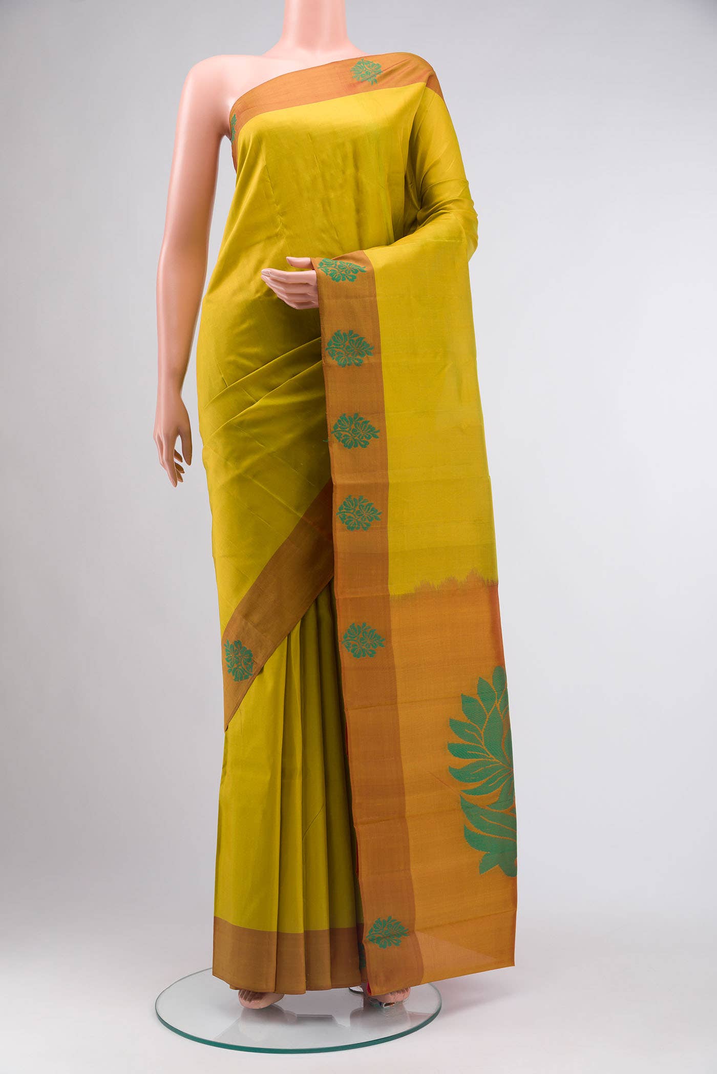 Green Kanchipuram Silk Saree