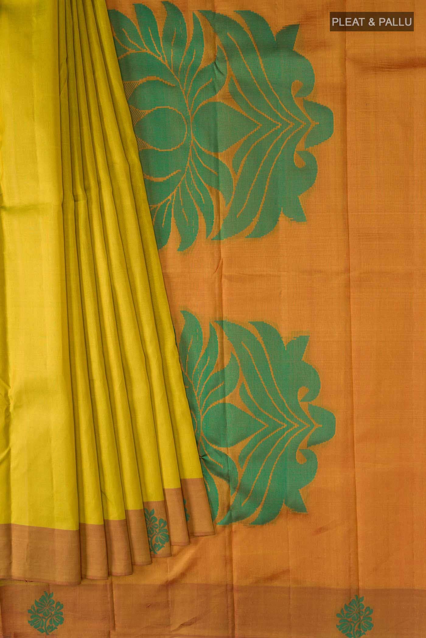 Green Kanchipuram Silk Saree