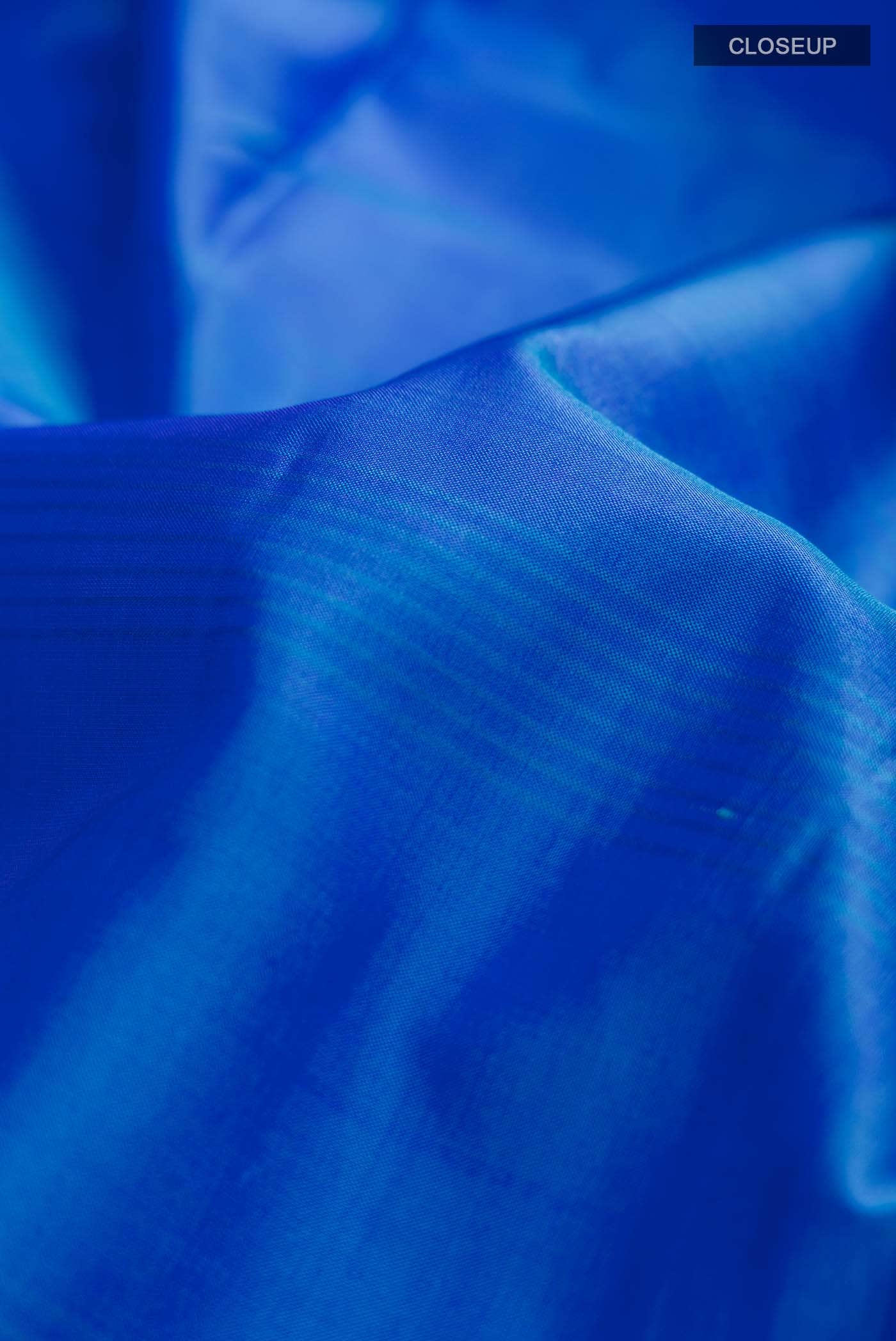 Blue Kanchipuram Silk Saree
