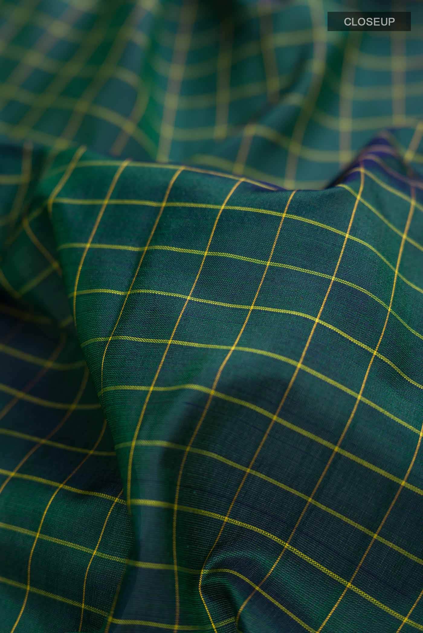 Green Kanchipuram Silk Saree