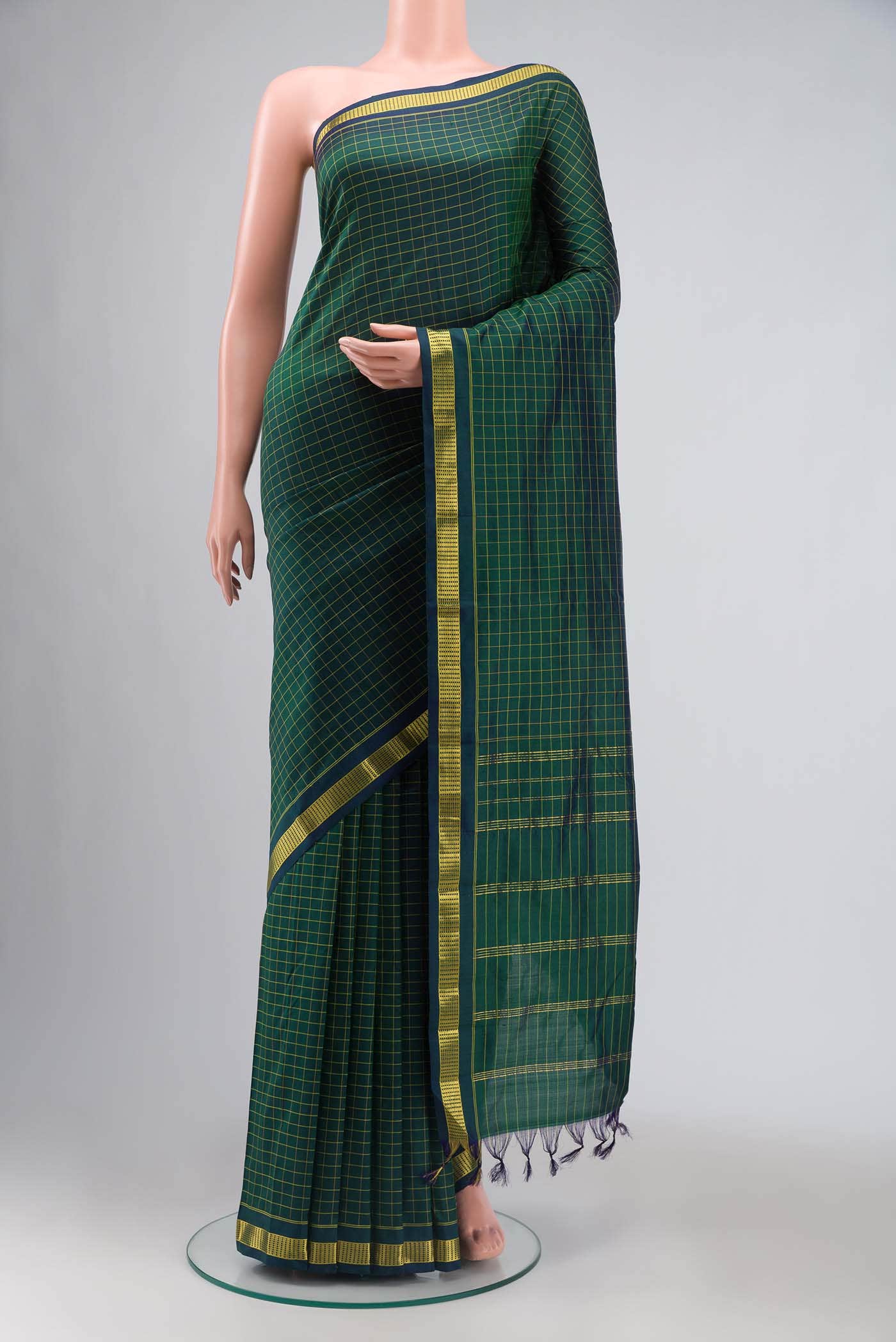 Green Kanchipuram Silk Saree