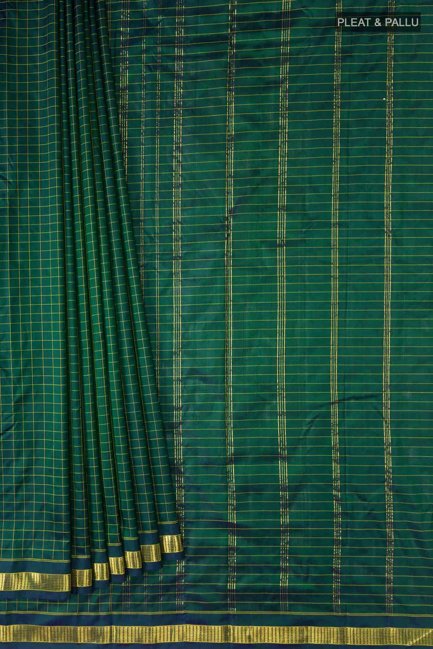 Green Kanchipuram Silk Saree