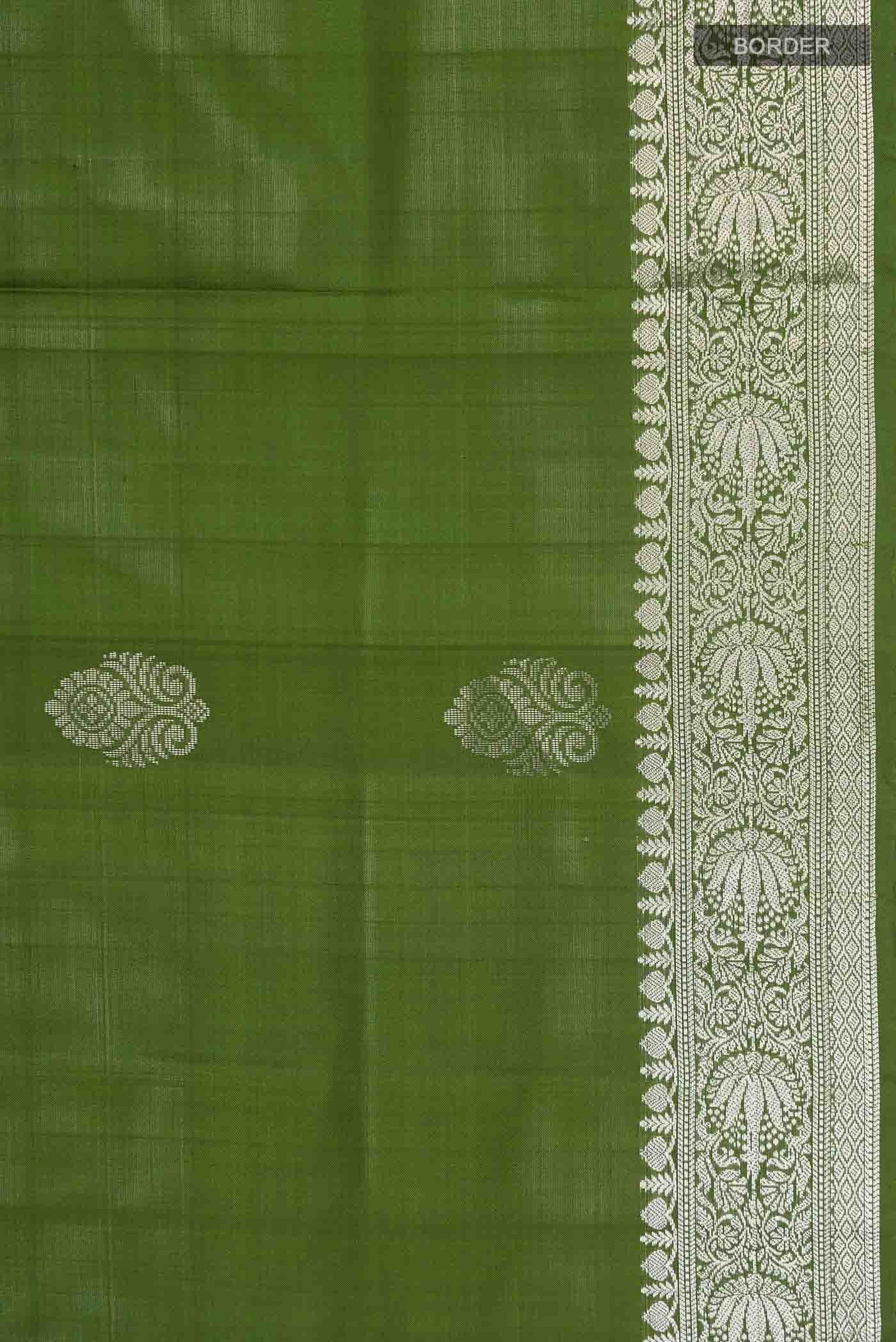 Green Soft Silk Saree